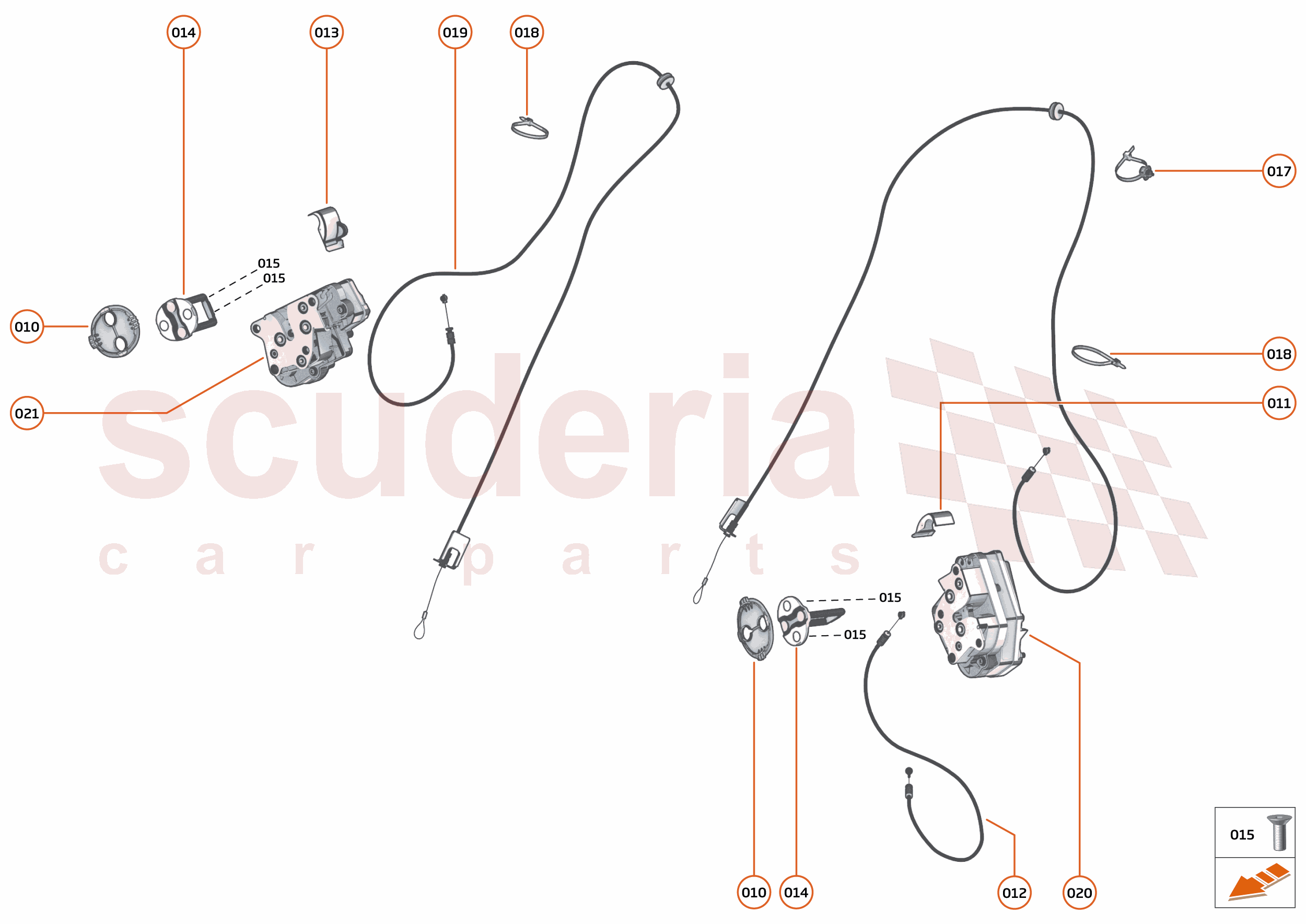 9 - CLOSURES ANCILLARIES - 9.3 - DOOR LATCH of McLaren McLaren Ultimate Series McLaren Speedtail