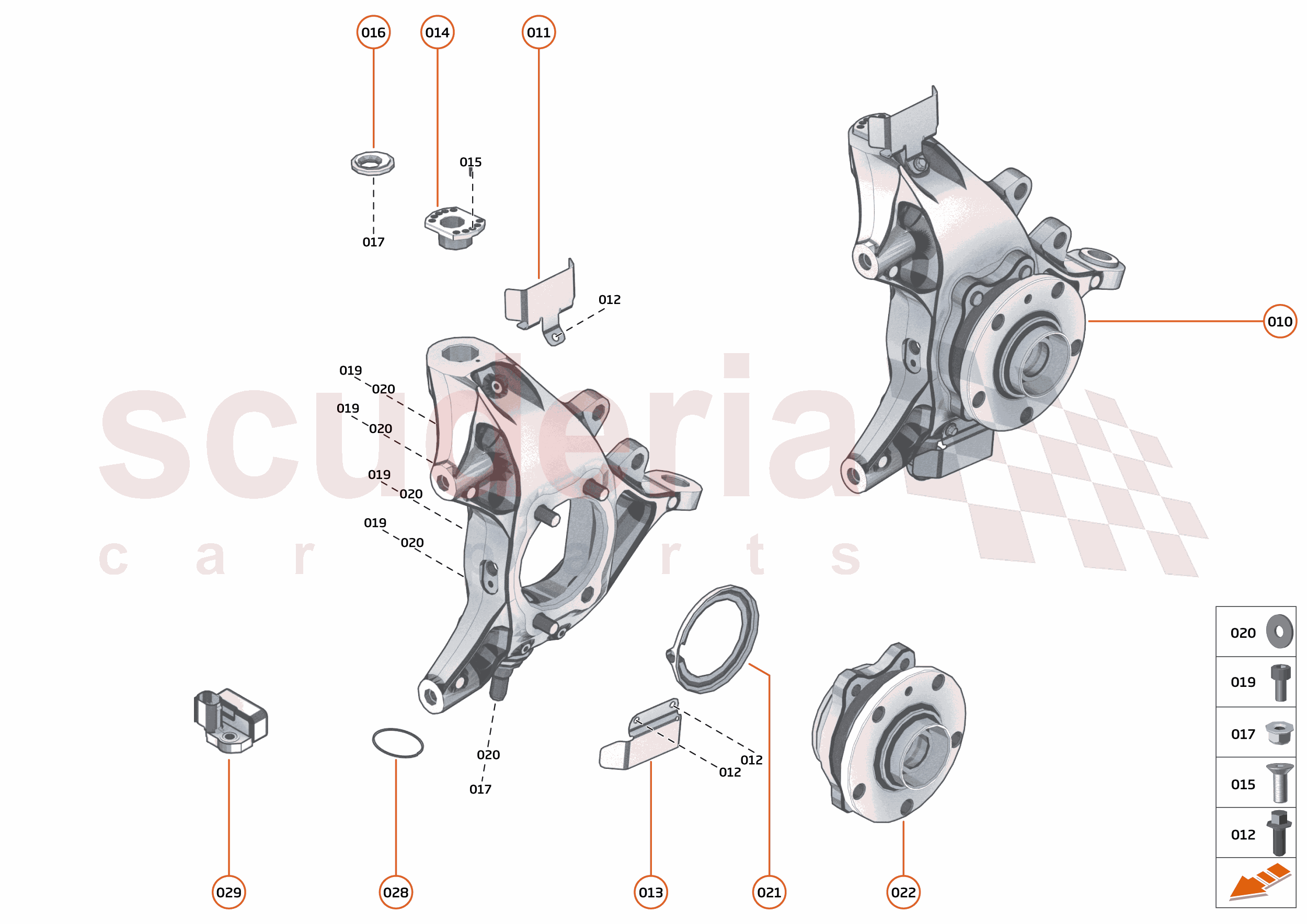 16 - SUSPENSION - 16.5 - UPRIGHTS REAR of McLaren McLaren Ultimate Series McLaren Elva