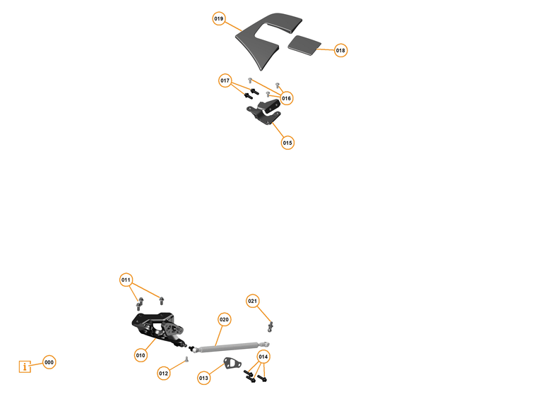 5 - CLOSURES - 5.5 - DOOR HINGE of McLaren McLaren Ultimate Series McLaren P1 Coupe