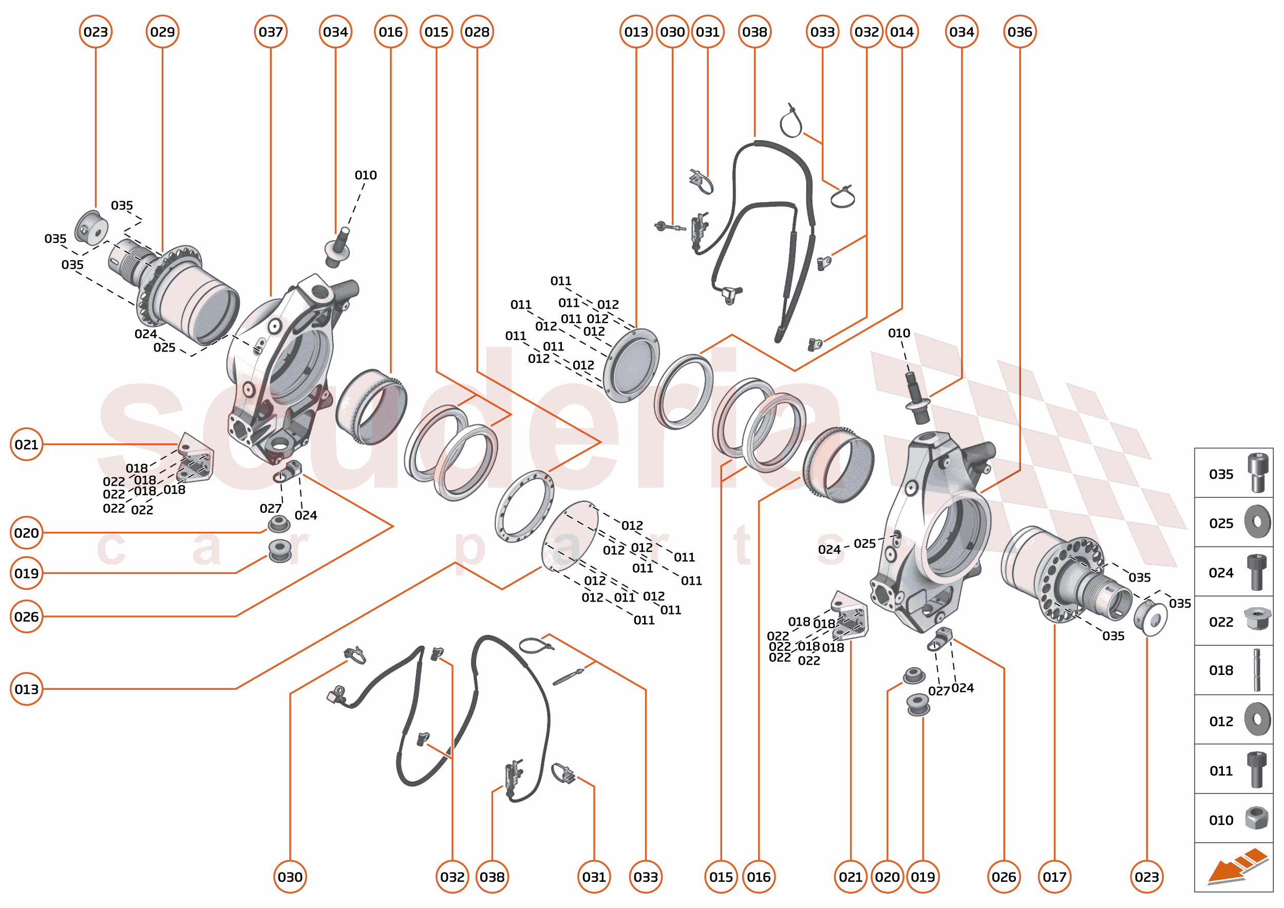 17 - SUSPENSION - 17.2 - UPRIGHTS FRONT of McLaren McLaren Ultimate Series McLaren Senna GTR