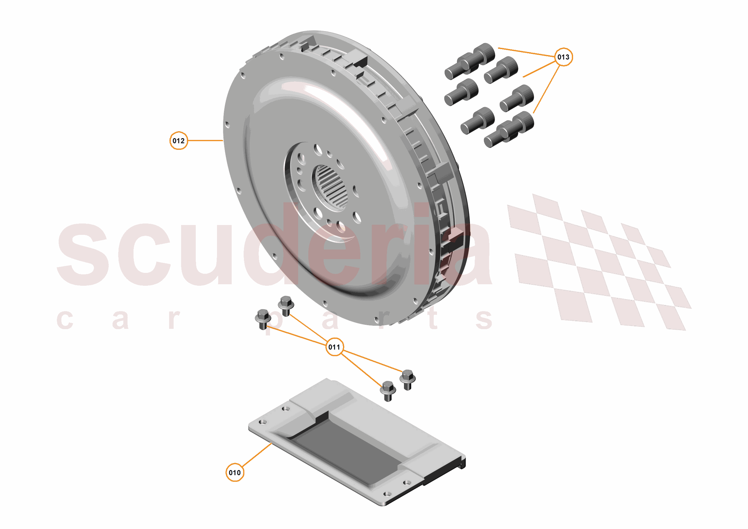 36 - ENGINE ANCILLIARIES - 36.2 - DRIVELINE DAMPER ASSEMBLY of McLaren McLaren Ultimate Series McLaren P1 Coupe