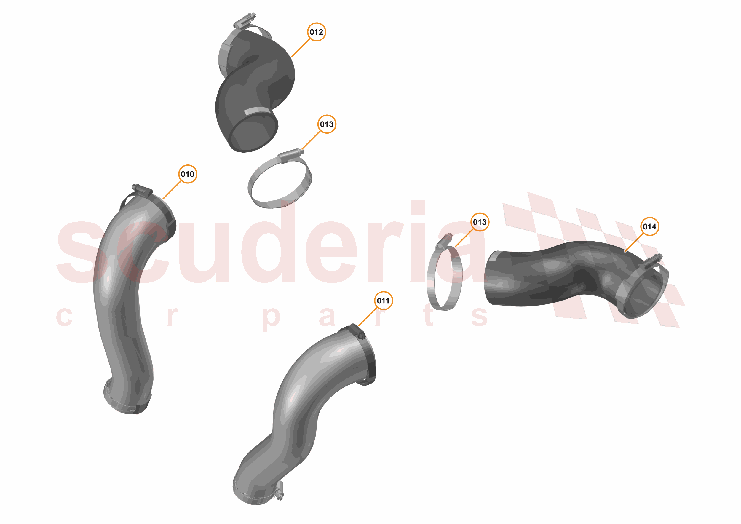 35 - ENGINE AIR SYSTEMS - 35.2 - AIR INTAKE HIGH PRESSURE SYSTEM of McLaren McLaren McLaren 720S Coupe