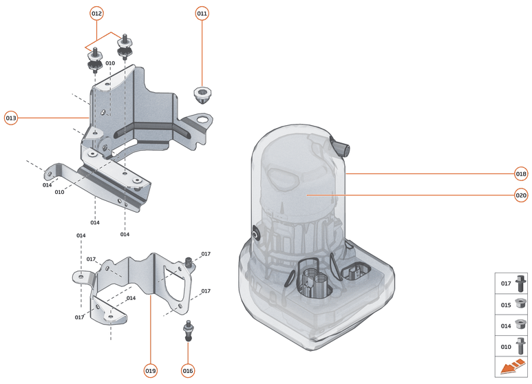 20 - STEERING - 20.2 - STEERING PUMP of McLaren McLaren Ultimate Series McLaren Senna GTR