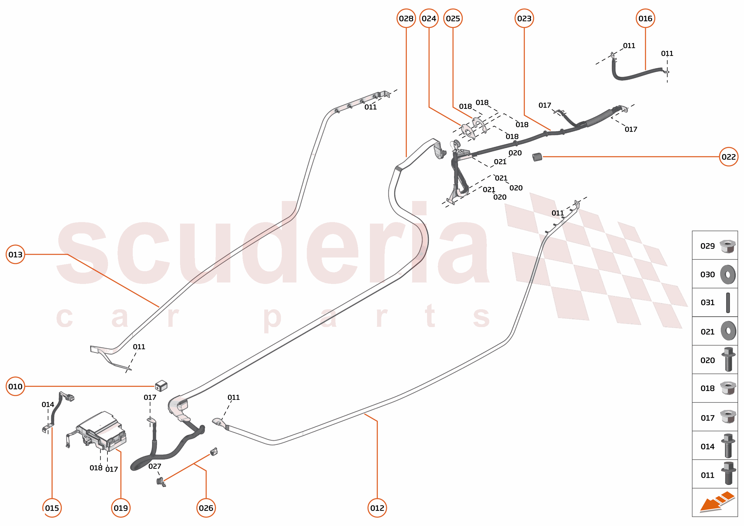 43 - WIRING HARNESS - 43.1 - POWER AND GROUND DISTRIBUTION of McLaren McLaren McLaren 600LT Spider