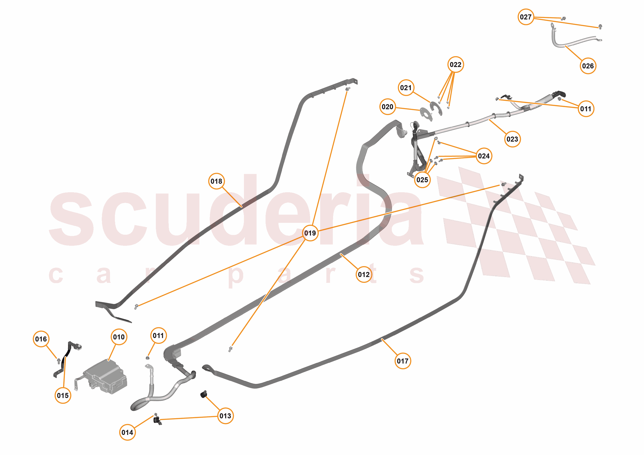 43 - WIRING HARNESS - 43.1 - POWER & GROUND DISTRIBUTION of McLaren McLaren McLaren 540C Coupe