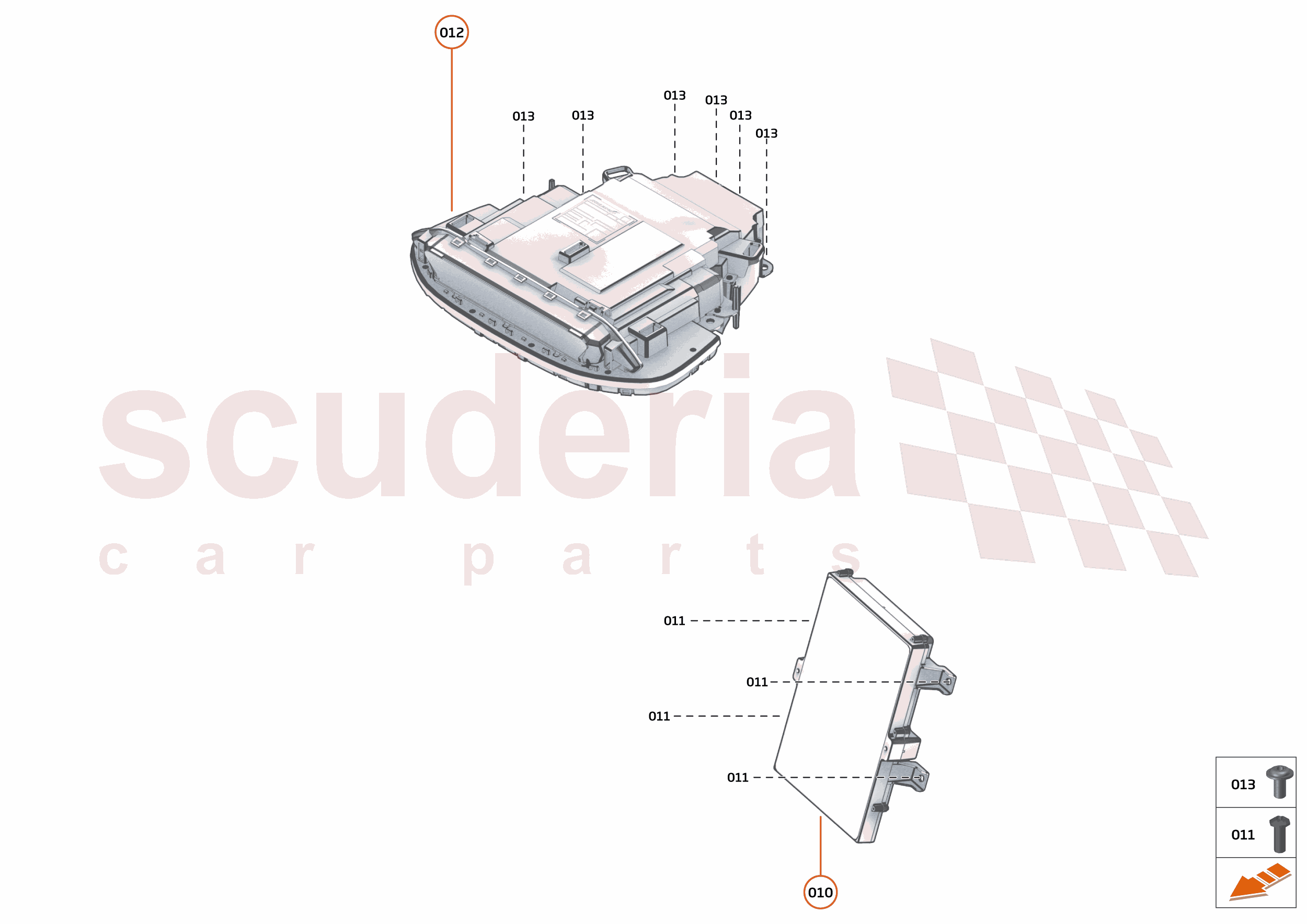 46 - INFOTAINMENT - 46.4 - DISPLAYS of McLaren McLaren McLaren 765LT