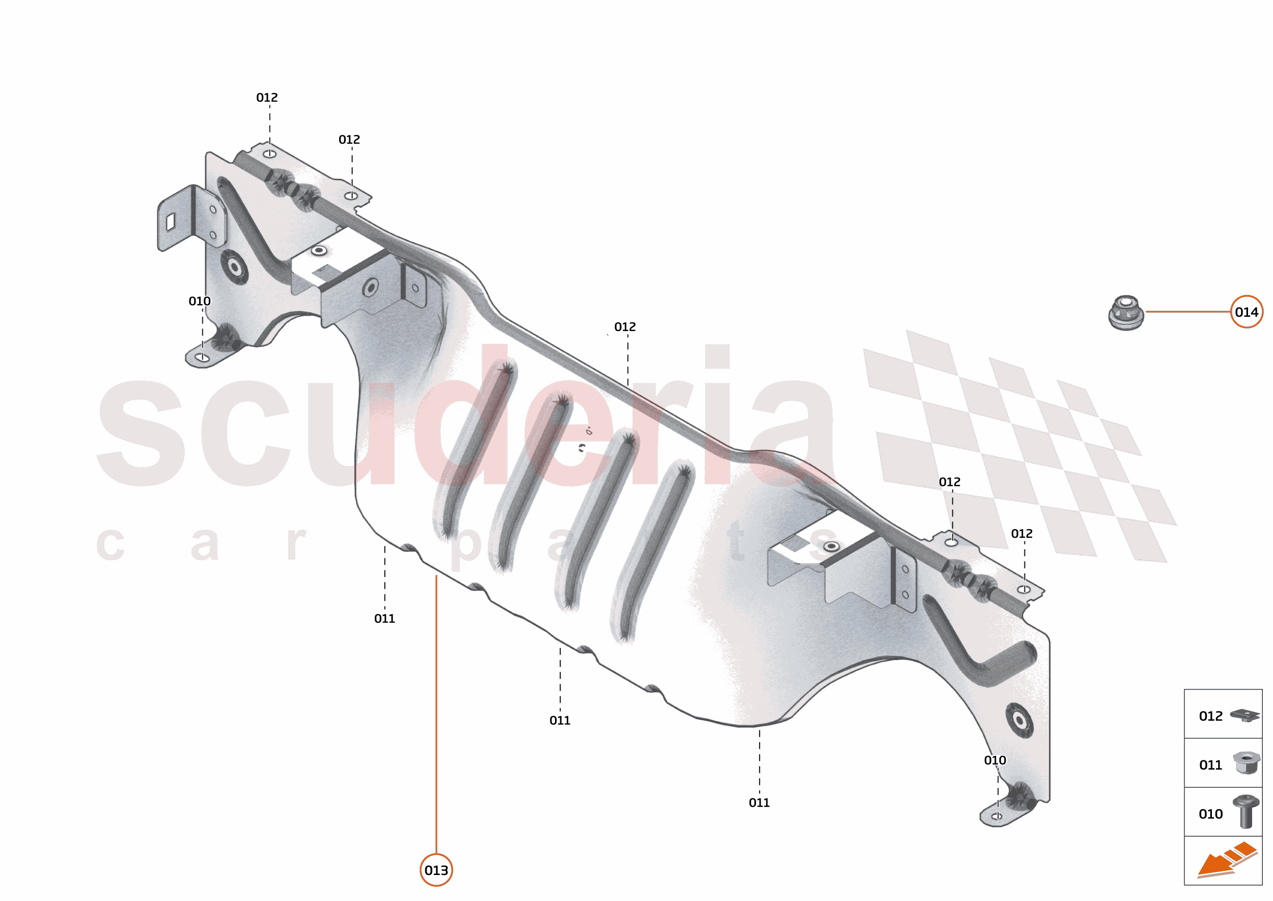 6 - PANELS - 6.6 - ENGINE BAY PANELS of McLaren McLaren McLaren 720S Spider