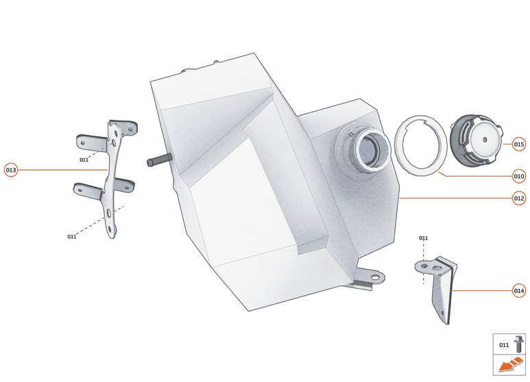 31 - COOLING SYSTEM - 31.3 - HEADER TANK of McLaren McLaren Ultimate Series McLaren Senna