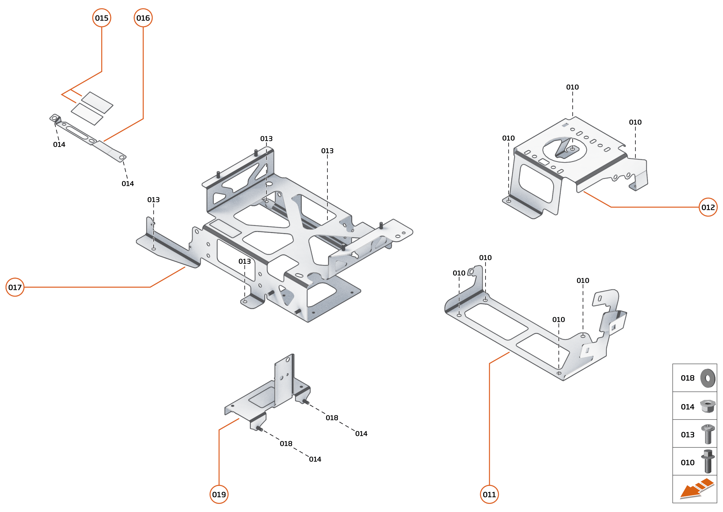 38 - ELECTRICAL HARDWARE - 38.2 - BRACKETS GROMMETS & FIXINGS of McLaren McLaren GT McLaren GT
