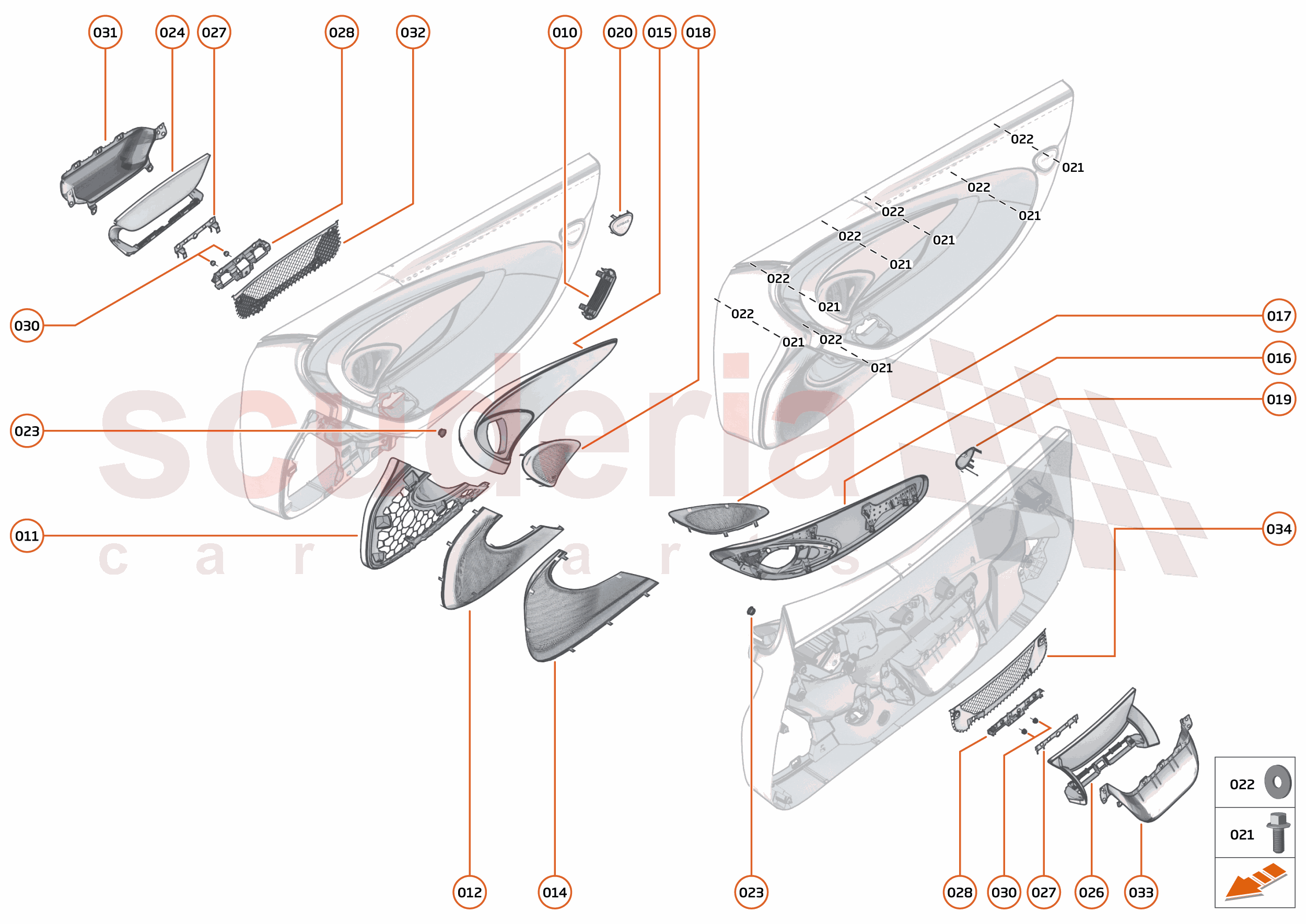 48 - INTERIOR SYSTEMS - 48.19 - DOOR CASING of McLaren McLaren McLaren 600LT Spider