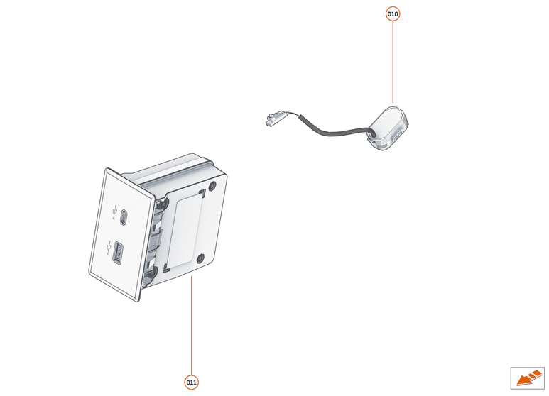 40 - INFOTAINMENT - 40.6 - INFOTAINMENT EXTERNAL INTERFACE of McLaren McLaren Ultimate Series McLaren Elva