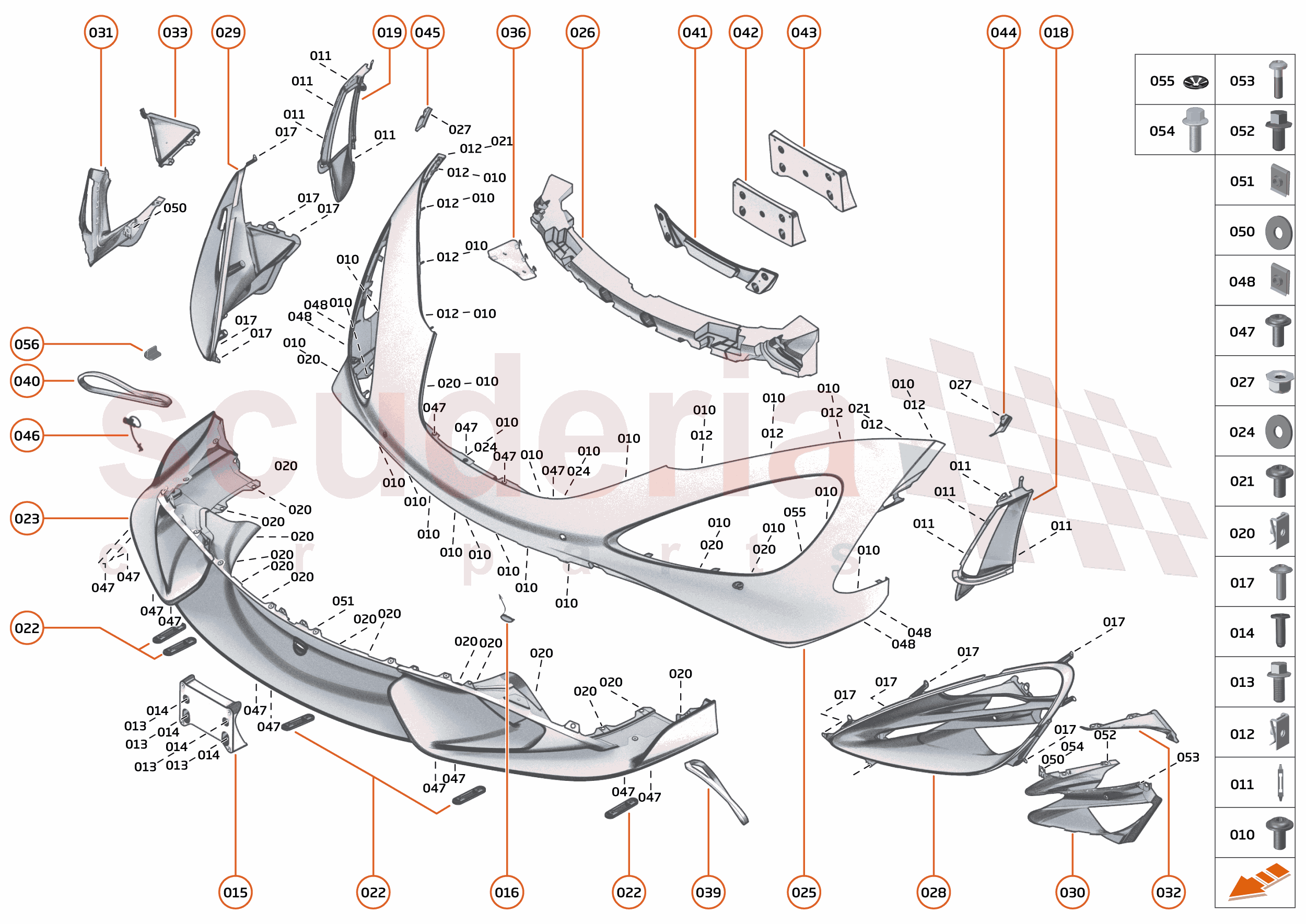 11 - EXTERIOR ORNAMENTATION - 11.1 - FRONT BUMPER of McLaren McLaren McLaren 765LT Spider