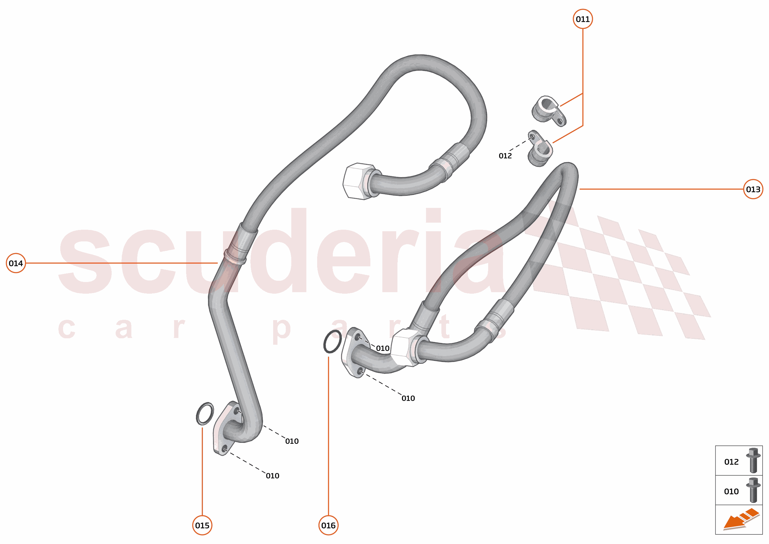 32 - TRANSMISSION COOLING SYSTEM - REAR - 32.2 - CLUTCH COOLER FEED + RETURN - REAR of McLaren McLaren Ultimate Series McLaren Speedtail