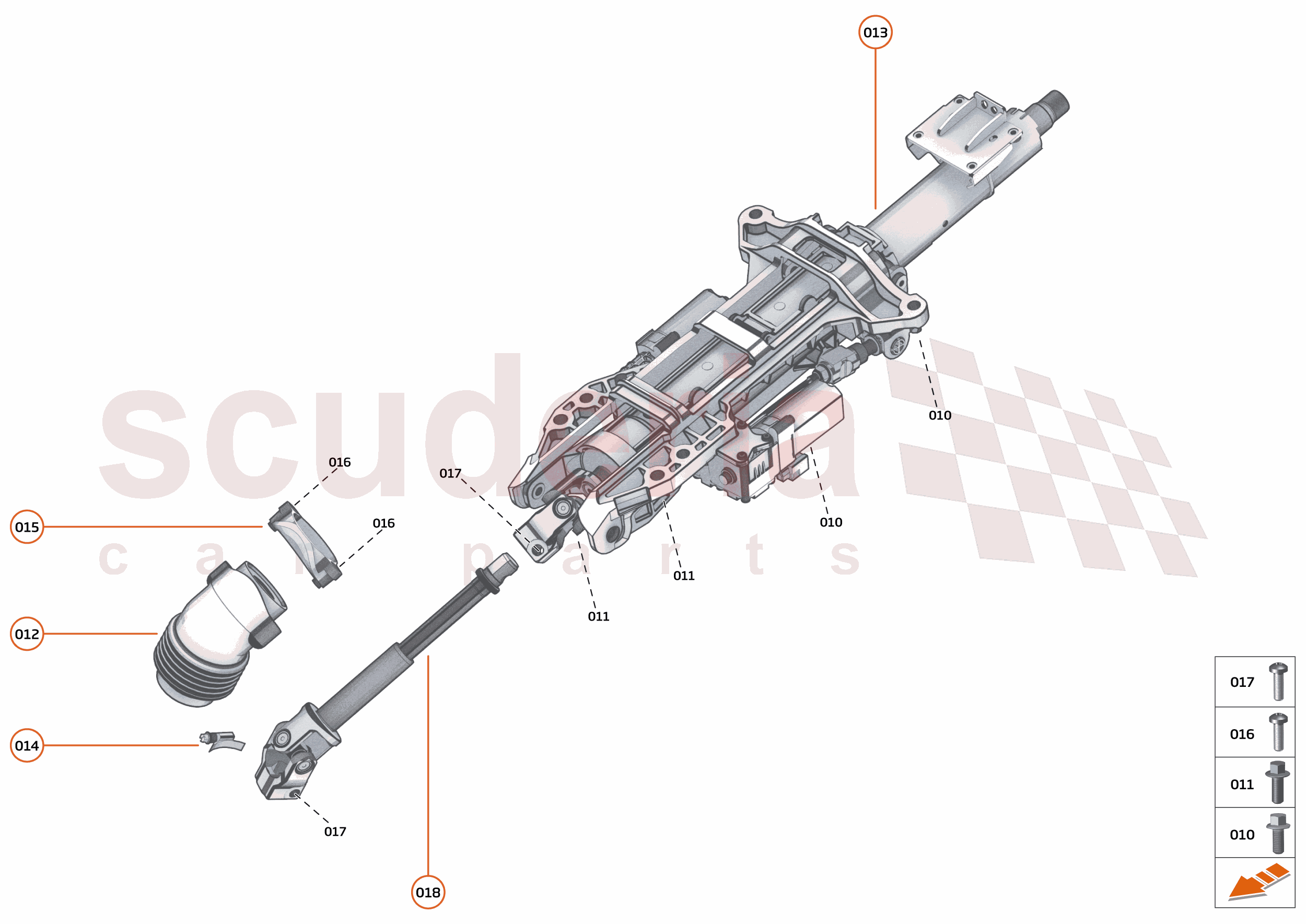 20 - STEERING - 20.4 - STEERING COLUMN of McLaren McLaren McLaren Artura