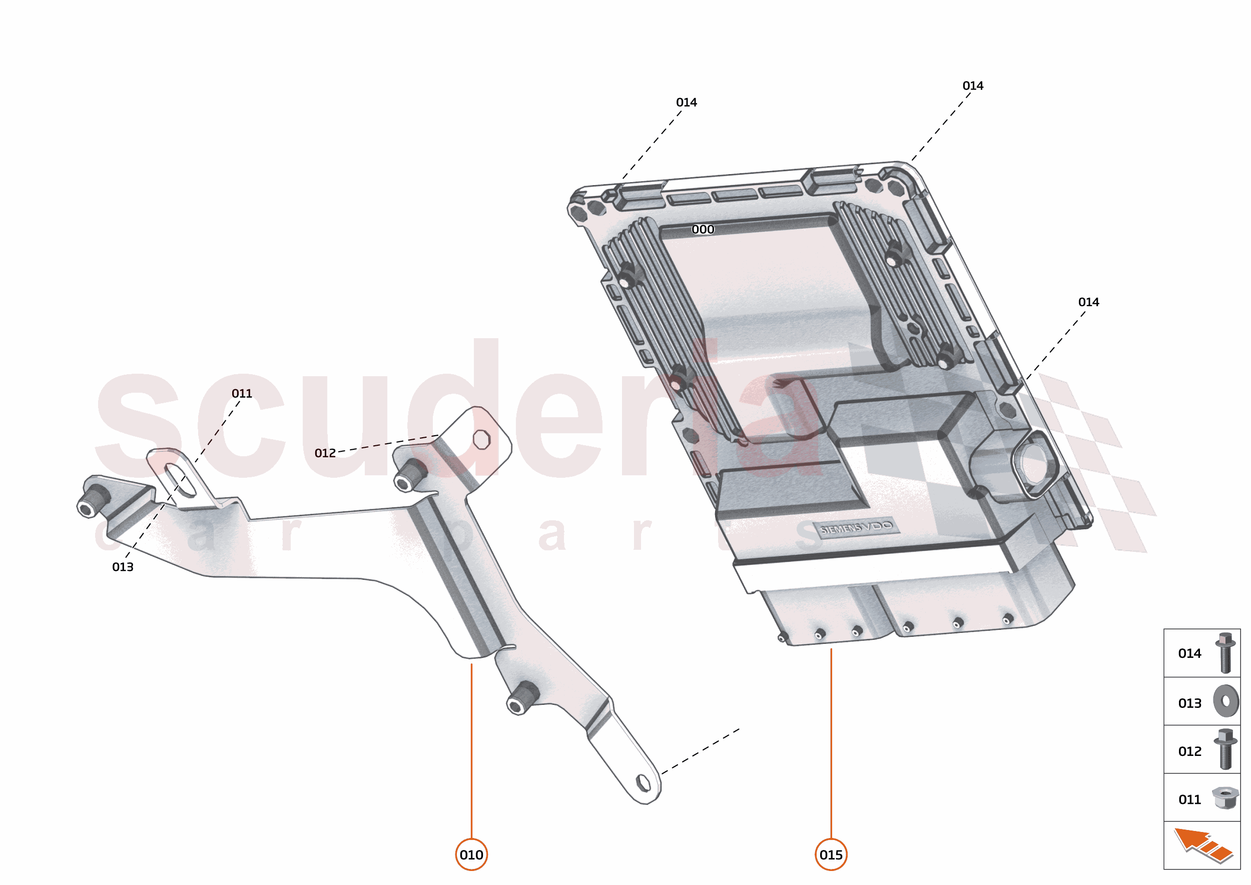39 - ELECTRICAL HARDWARE - 39.2 - BRACKETS, GROMMETS & FIXINGS of McLaren McLaren Ultimate Series McLaren Elva