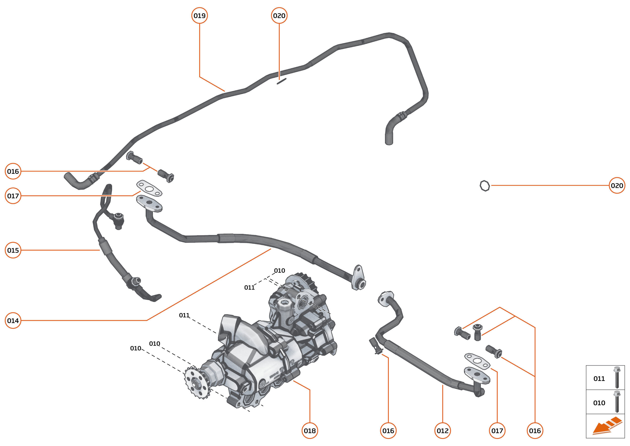 22 - ENGINE - 22.11 - ENGINE OIL PUMP & CIRCUIT of McLaren McLaren GT McLaren GT
