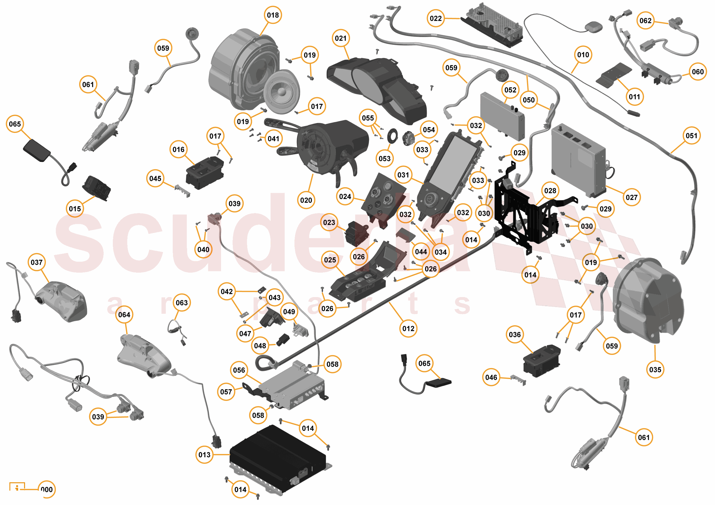 26 - M4 - ICE, INSTRUMENTS, AND SWITCHES - 26.1 - 01 - ICE, INSTRUMENTS, AND SWITCHES of McLaren McLaren McLaren 675LT Spider