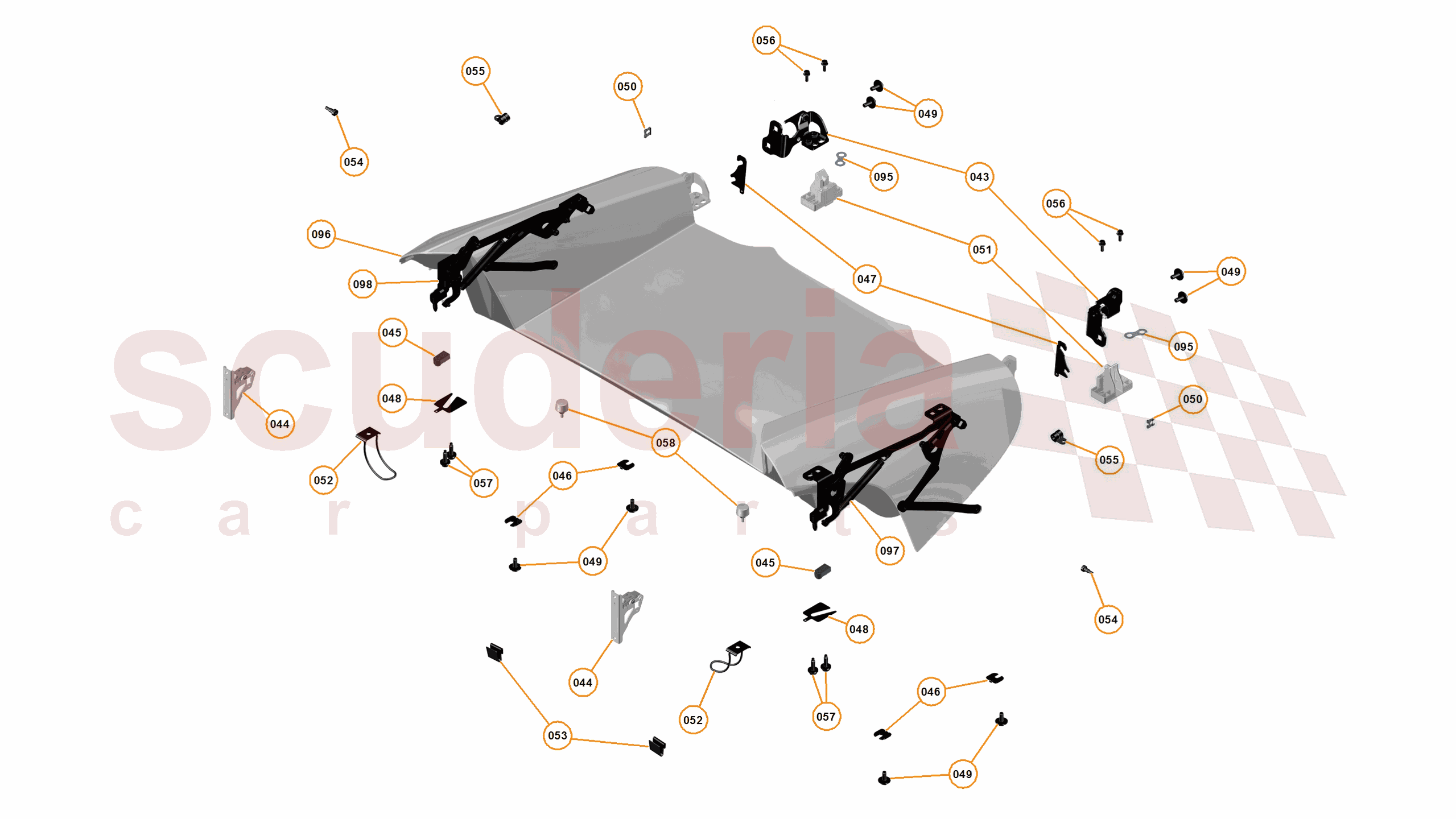 3 - A3 -CLOSURES - 3.12 - 06 - CONVERTIBLE ROOF - TONNEAU COVER of McLaren McLaren McLaren 650S Spider