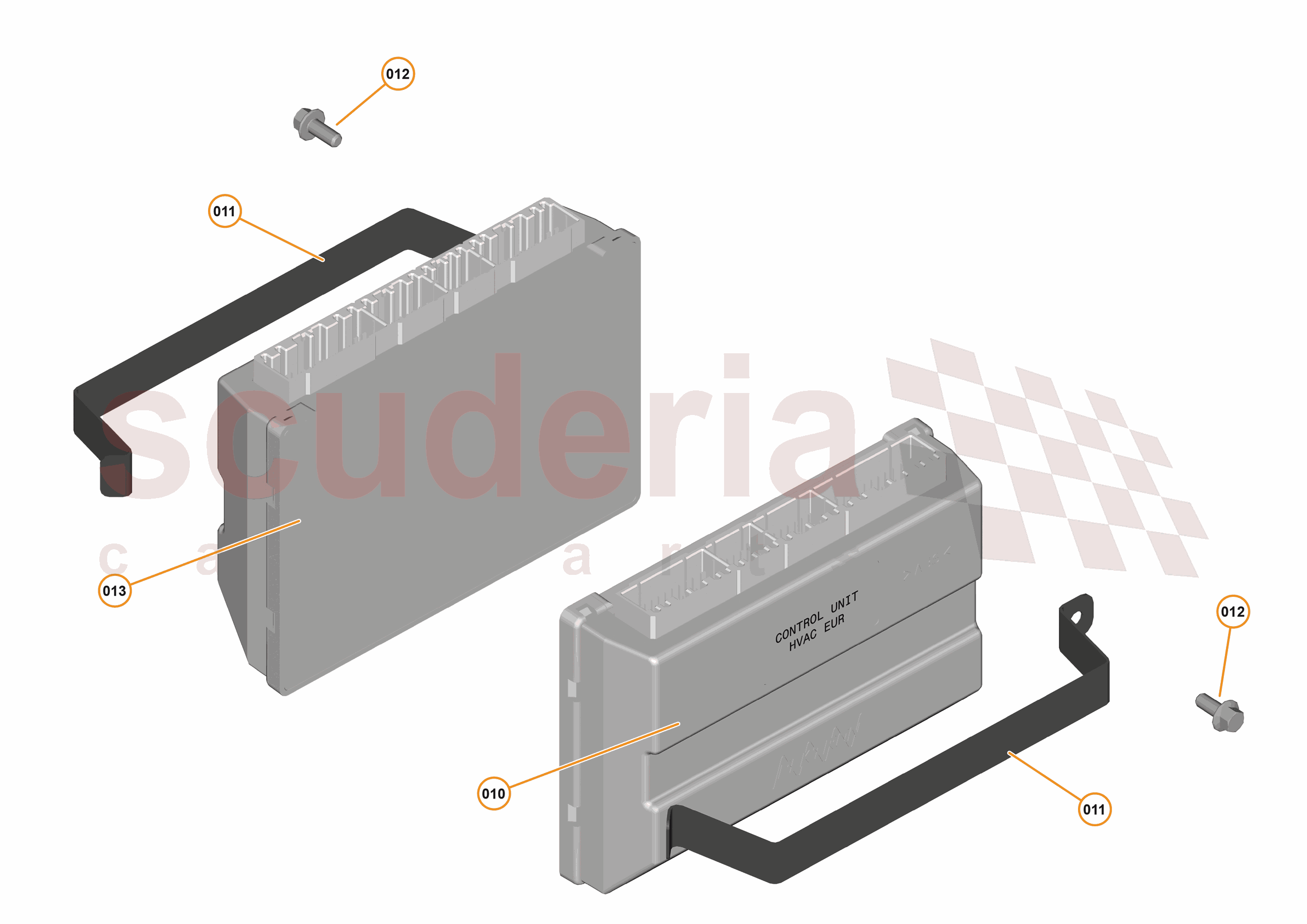 44 - ELECTRICAL SYSTEMS - 44.7 - NETWORK ECUS of McLaren McLaren McLaren 540C Coupe