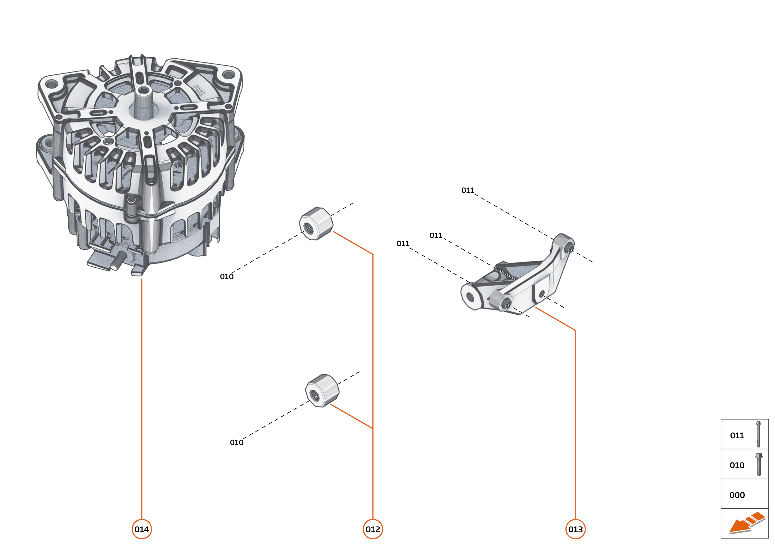 22 - ENGINE - 22.12 - ALTERNATOR of McLaren McLaren GT McLaren GT