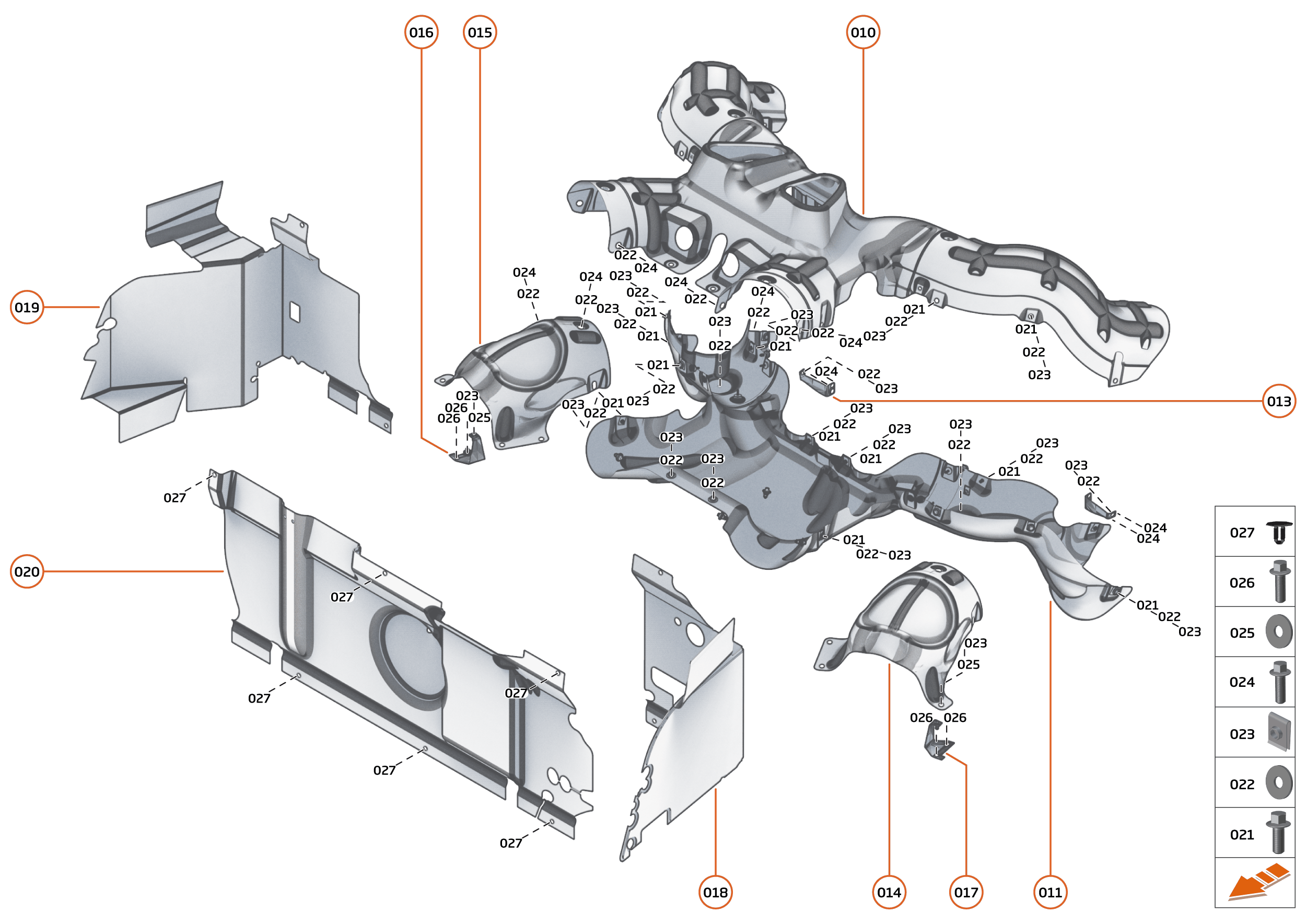 23 - NVH - HEAT INSULATION - 23.2 - INSULATION - VEHICLE MOUNTED of McLaren McLaren Ultimate Series McLaren Speedtail