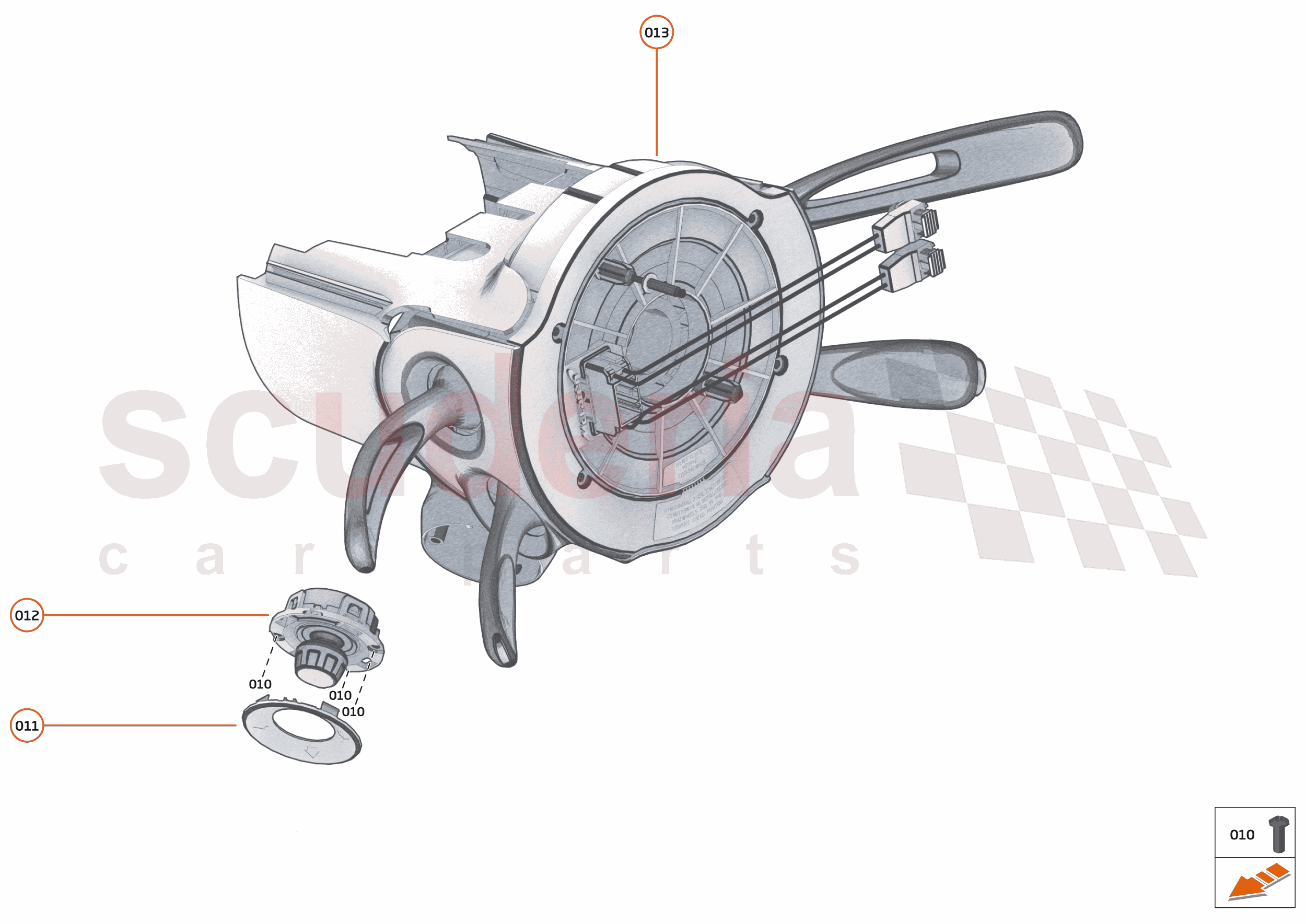 40 - INFOTAINMENT - 40.2 - STEERING COLUMN MODULE of McLaren McLaren McLaren Artura