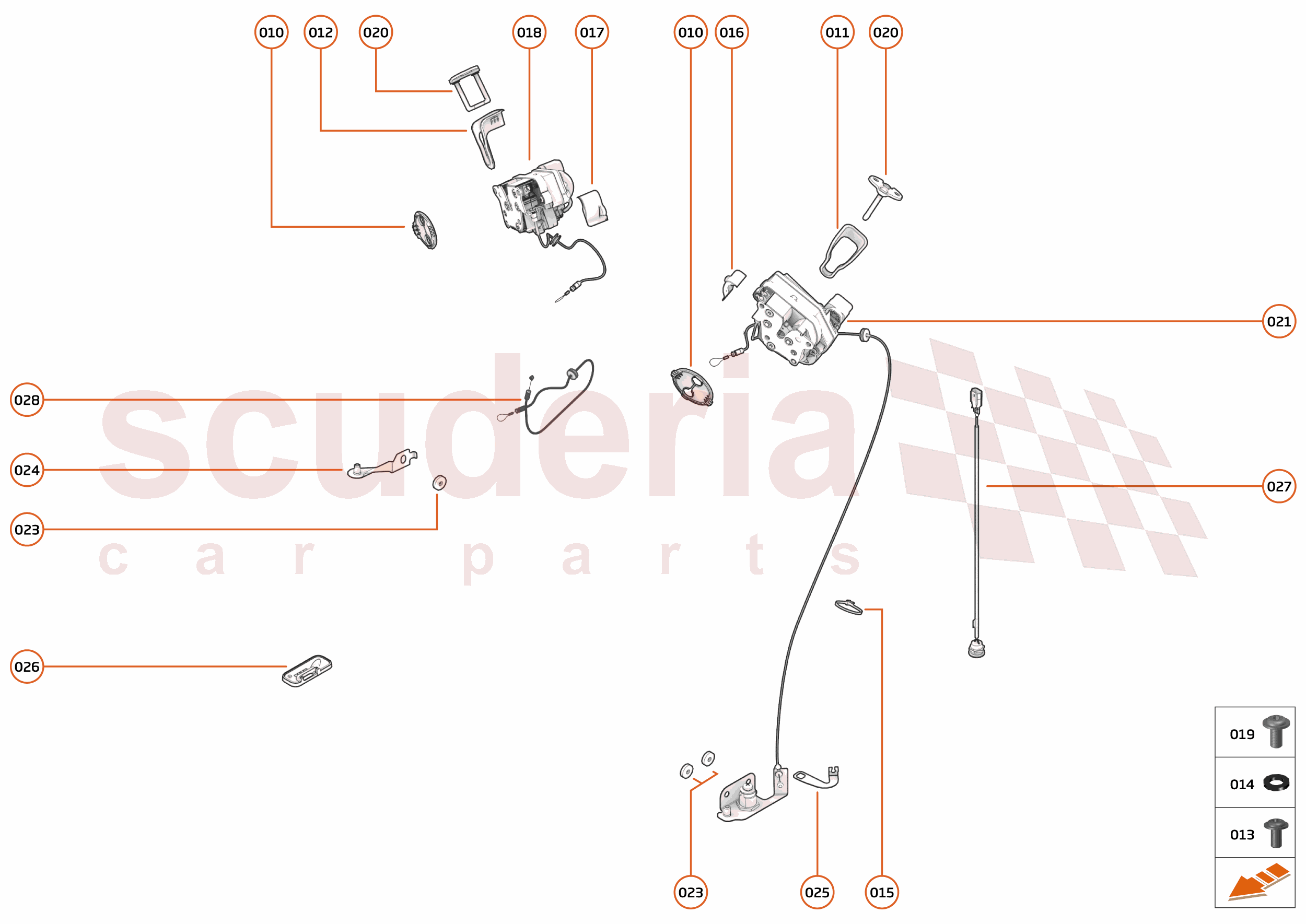 7 - CLOSURES - 7.6 - DOOR LATCH of McLaren McLaren McLaren 720S Spider