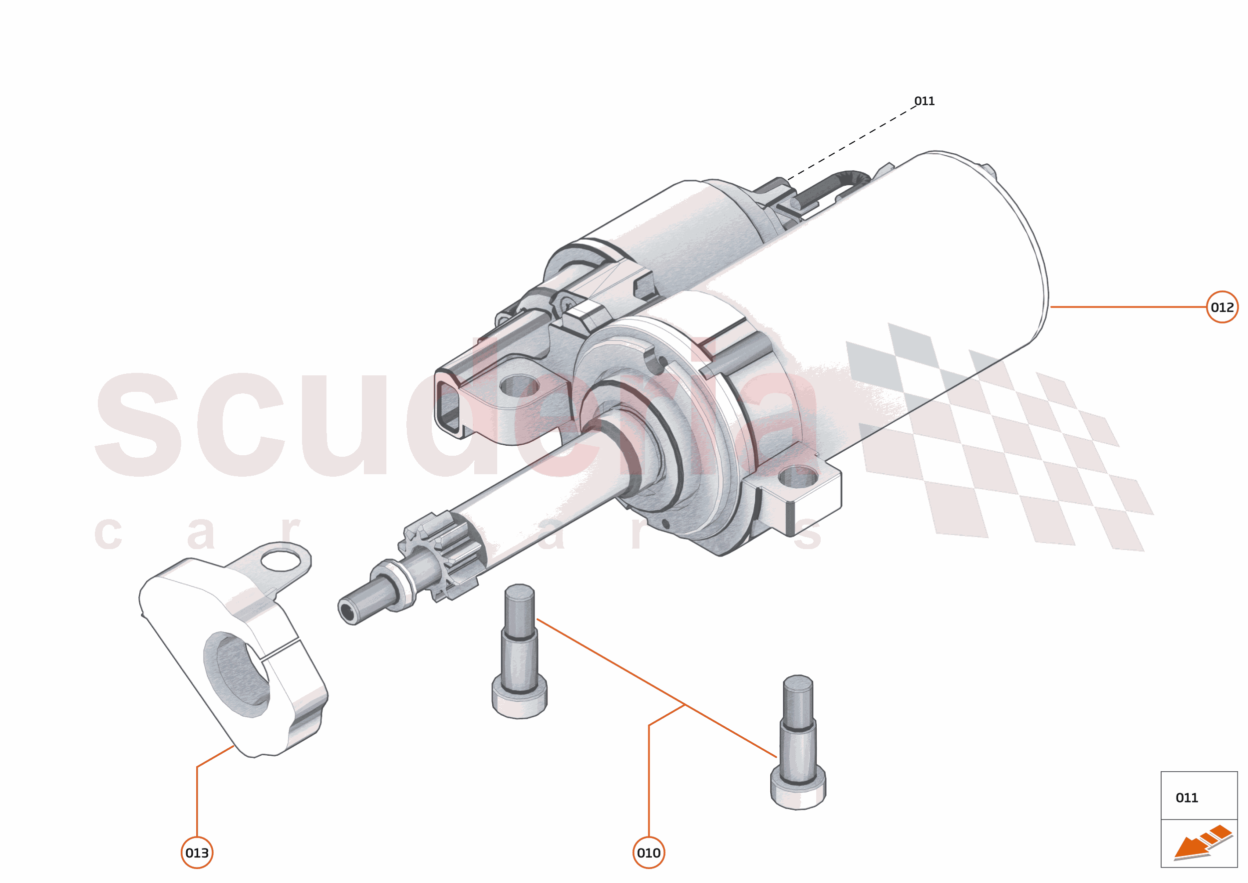 35 - ENGINE ANCILLIARIES - 35.1 - STARTER MOTOR of McLaren McLaren McLaren 620R
