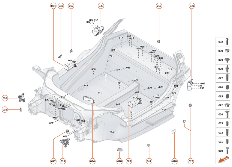 2 - MID STRUCTURES - 2.1 - MONOCOQUE of McLaren McLaren Ultimate Series McLaren Elva