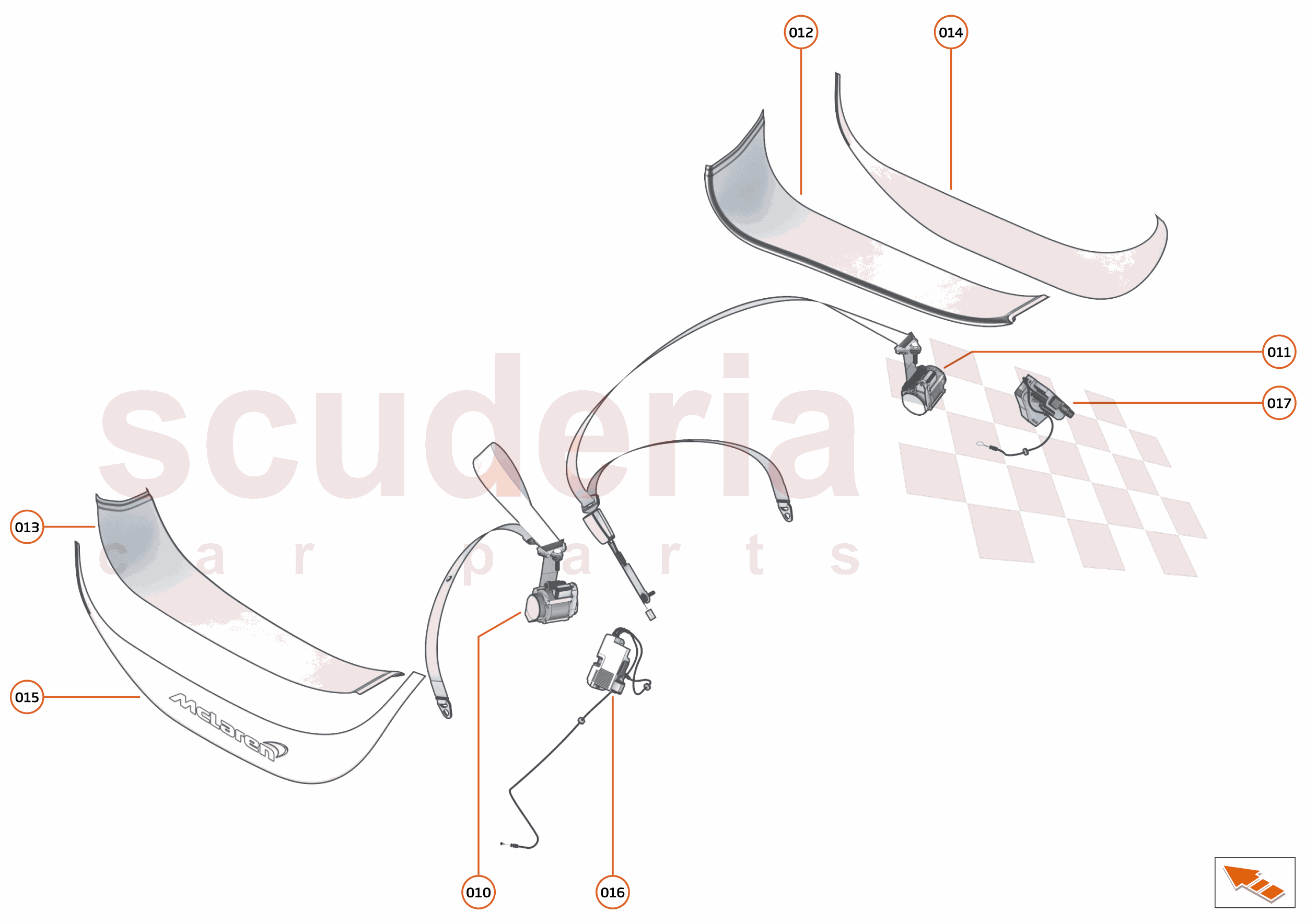 40 - INTERIOR - 40.2 - SEAT VIEW of McLaren McLaren McLaren 625C Coupe