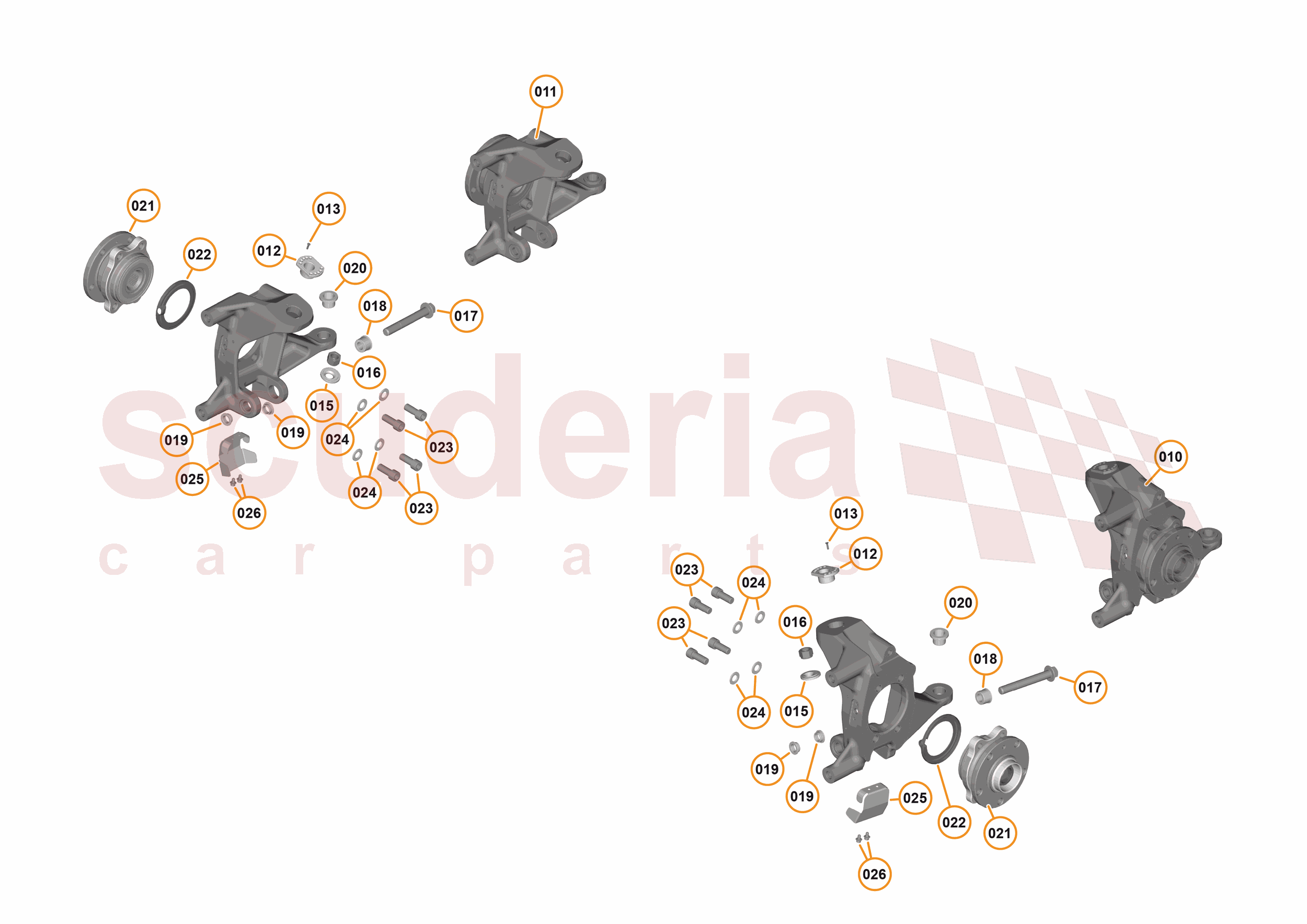 17 - SUSPENSION - REAR - 17.2 - UPRIGHTS REAR of McLaren McLaren McLaren 570S Coupe