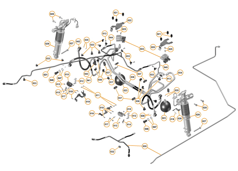 17 - SUSPENSION - REAR - 17.1 - DAMPER & ACTUATOR ASSEMBLIES REAR of McLaren McLaren Ultimate Series McLaren P1 Coupe