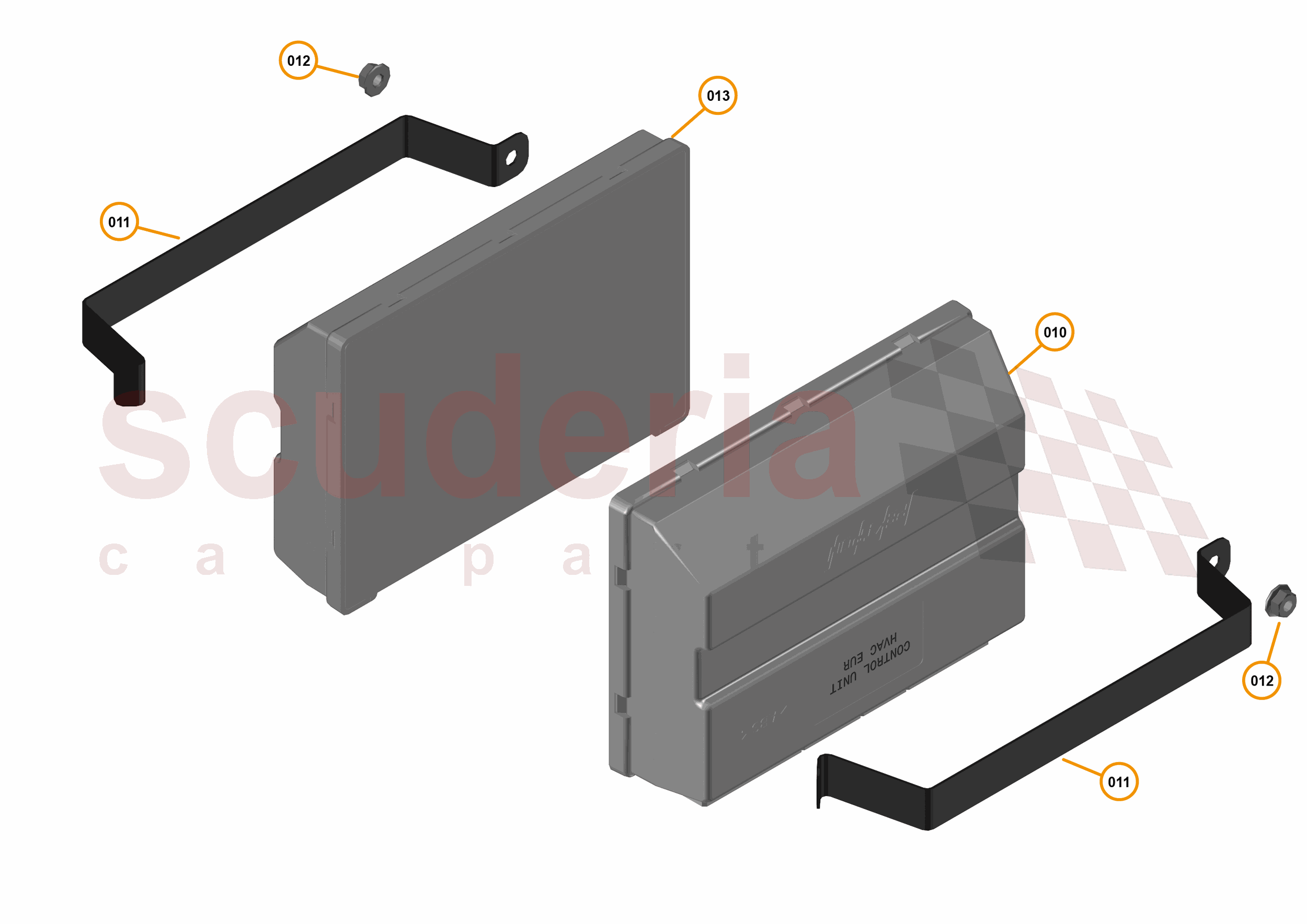 46 - ELECTRICAL SYSTEMS - 46.7 - NETWORK ECUS of McLaren McLaren McLaren 720S Coupe