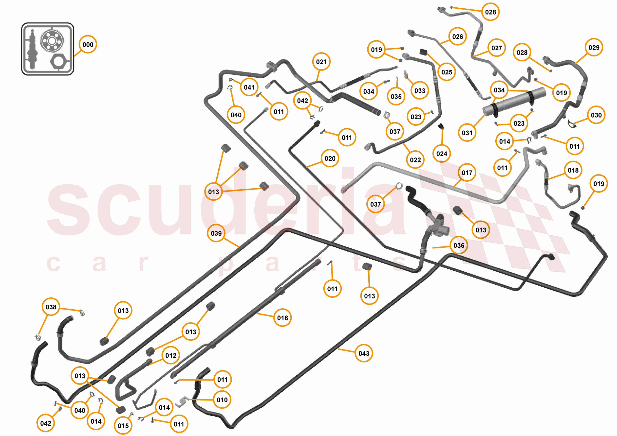 33 - HEAT INSULATION - 33.1 - HEATSHIELDS - POWERTRAIN MOUNTED of McLaren McLaren McLaren 720S Coupe
