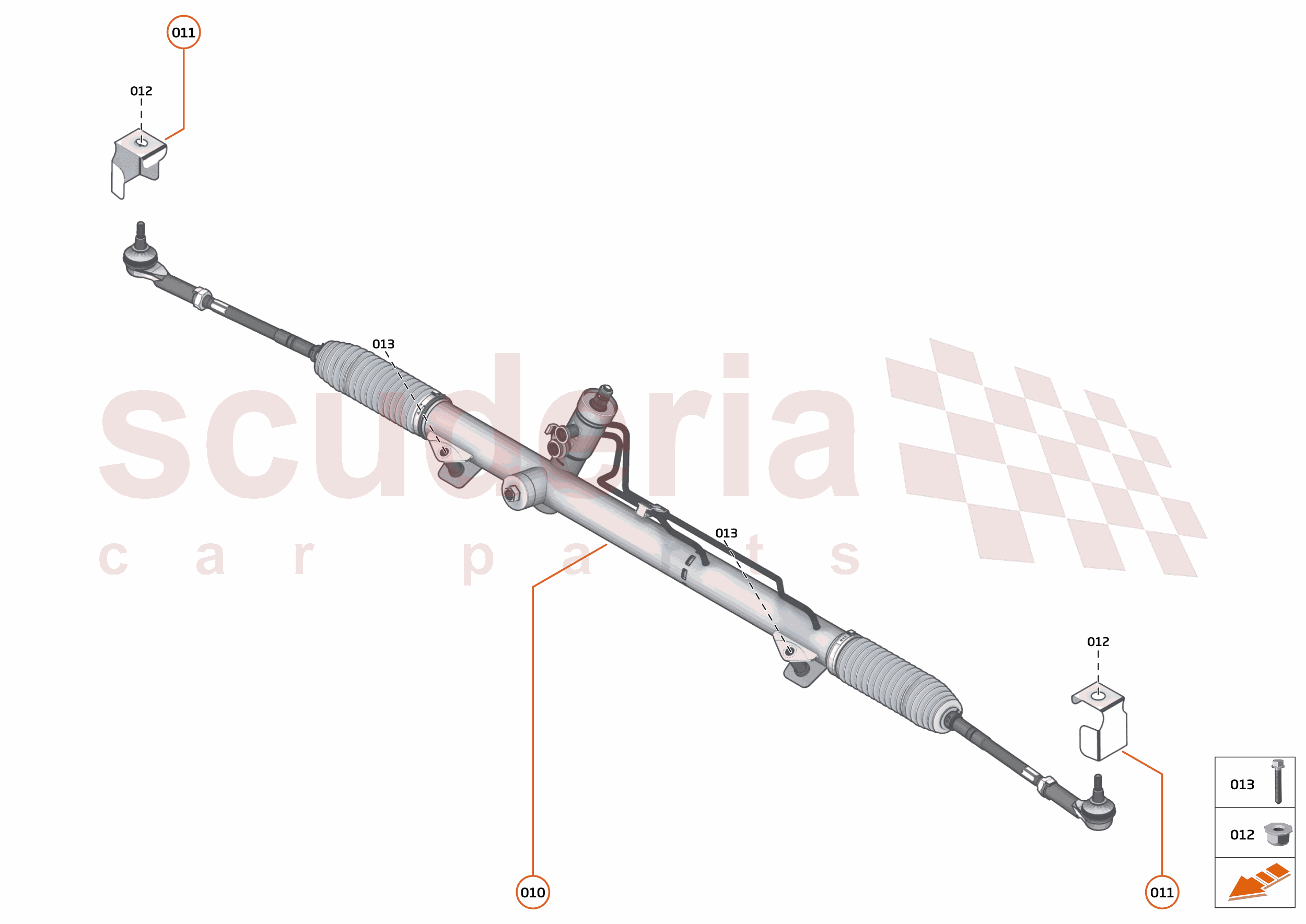20 - STEERING - 20.3 - STEERING RACK of McLaren McLaren Ultimate Series McLaren Speedtail
