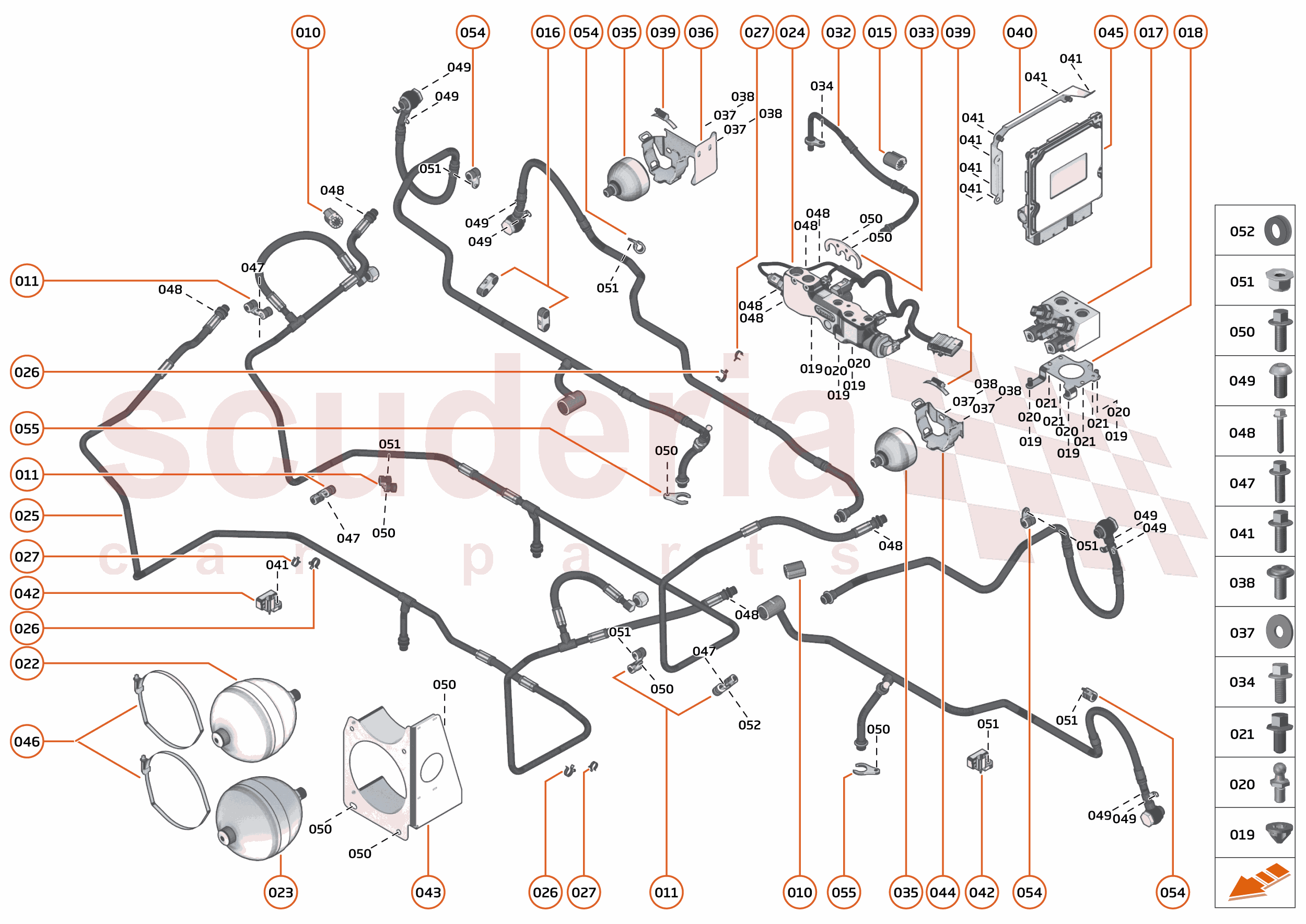 17 - SUSPENSION - 17.8 - SUSPENSION FLUID SYSTEMS-P1 of McLaren McLaren Ultimate Series McLaren Speedtail