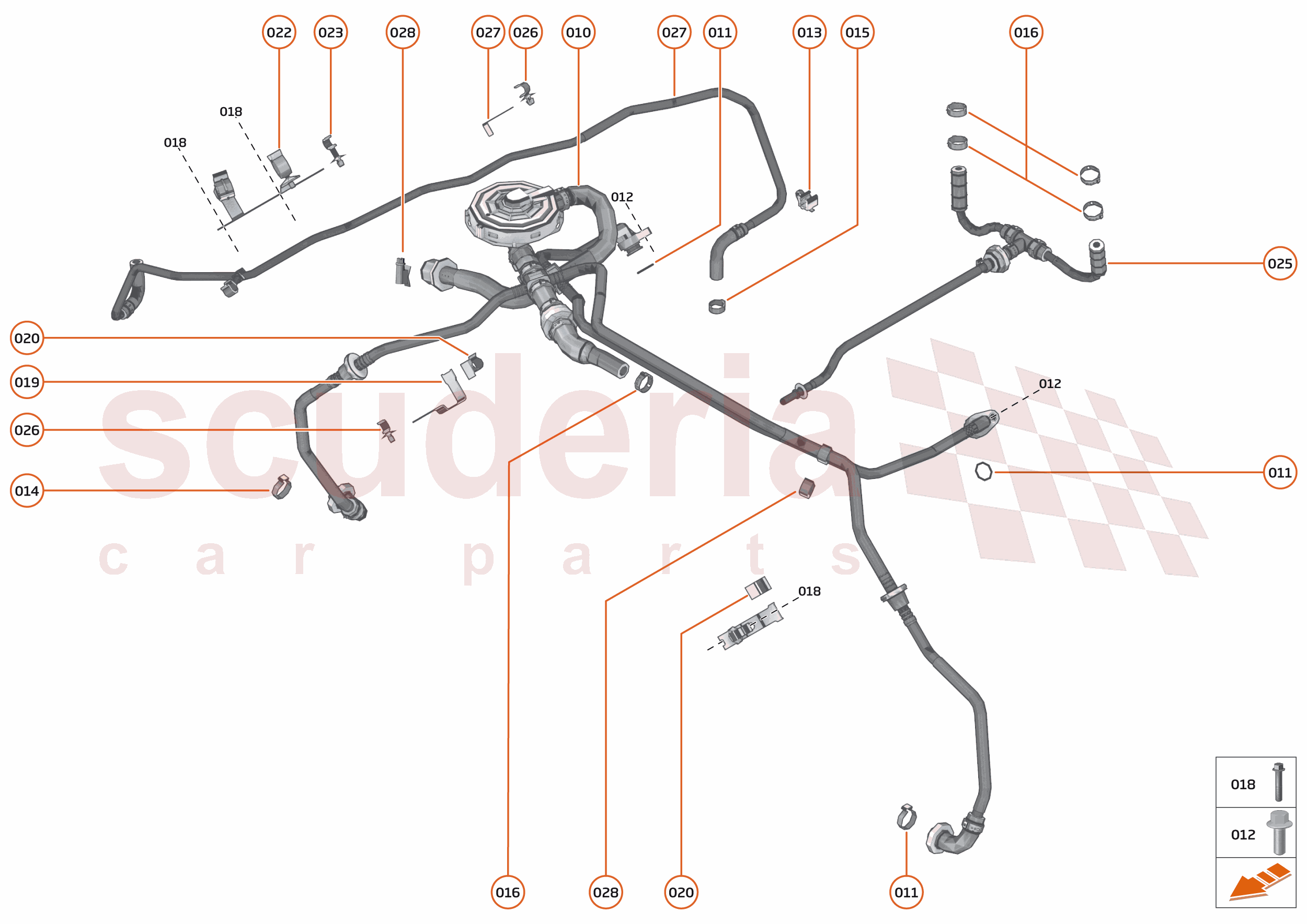 21 - ENGINE - 21.7 - BREATHER ASSEMBLY AND FUEL PURGE of McLaren McLaren Ultimate Series McLaren Elva