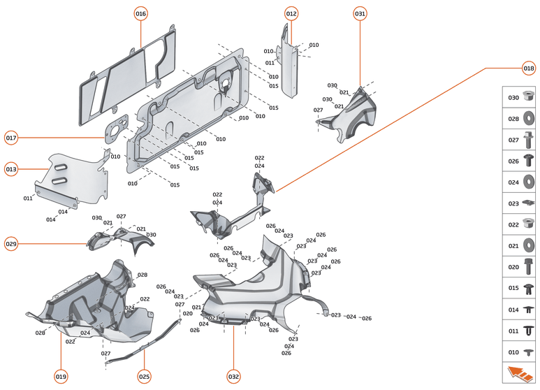 26 - NVH - HEAT INSULATION - 26.2 - INSULATION - VEHICLE MOUNTED of McLaren McLaren Ultimate Series McLaren Senna
