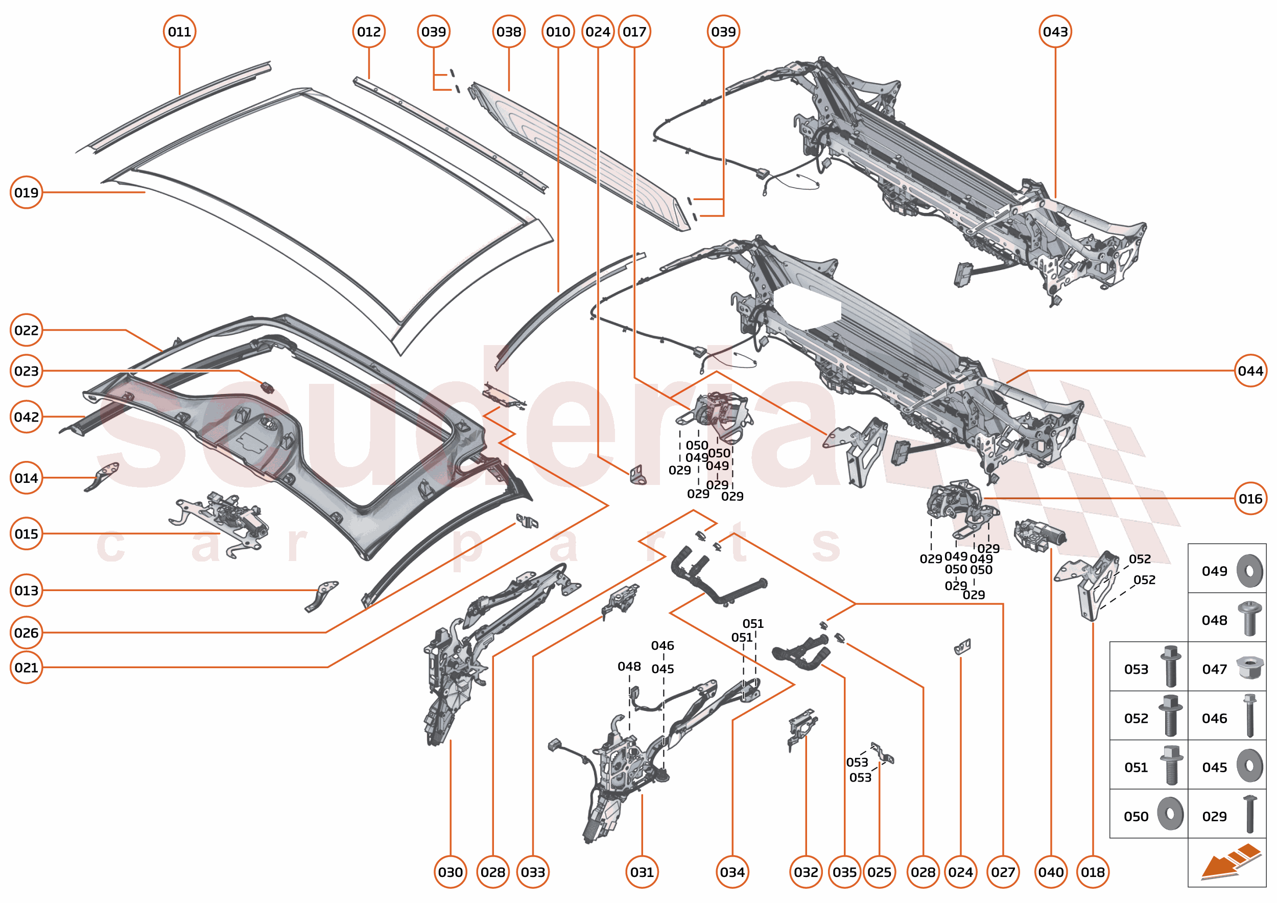 9 - OPENING ROOF SYSTEMS - 9.1 - CONVERTIBLE ROOF of McLaren McLaren McLaren 765LT Spider
