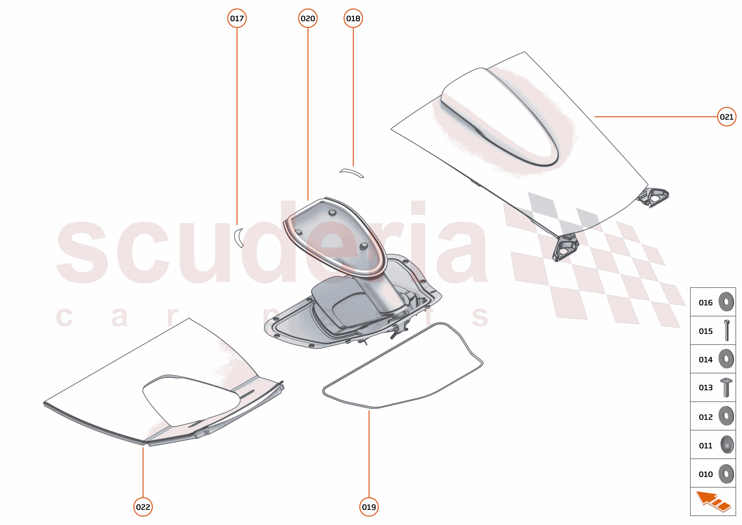 52 - EXTERIOR - 52.1 - ROOF SCOOP of McLaren McLaren McLaren 765LT