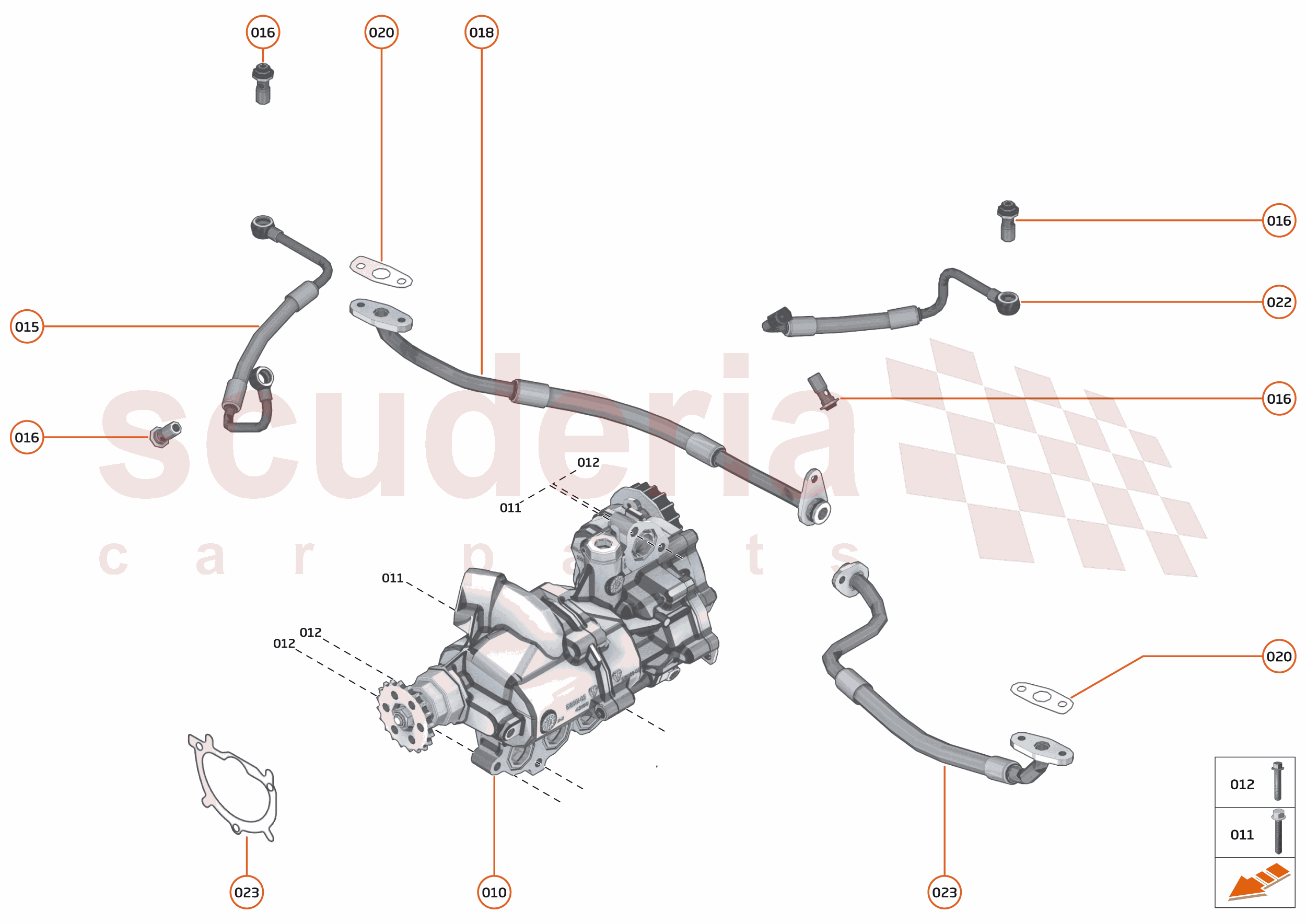 21 - ENGINE - 21.10 - ENGINE OIL PUMP & CIRCUIT of McLaren McLaren Ultimate Series McLaren Elva