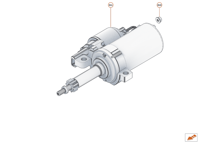 24 - ENGINE ANCILLIARIES - 24.1 - STARTER MOTOR of McLaren McLaren Ultimate Series McLaren Elva