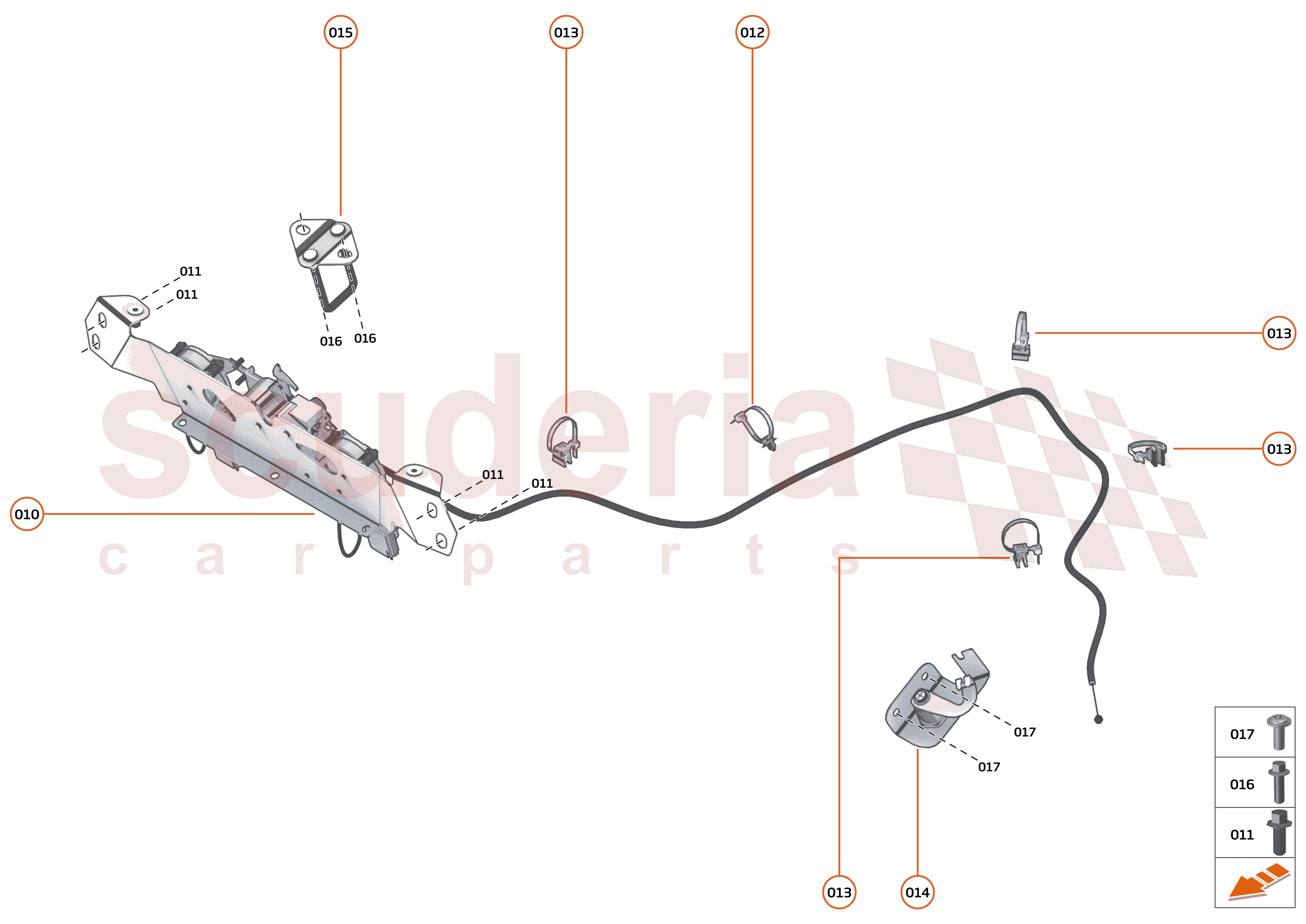 7 - CLOSURES - 7.3 - BONNET LATCH of McLaren McLaren McLaren 765LT Spider
