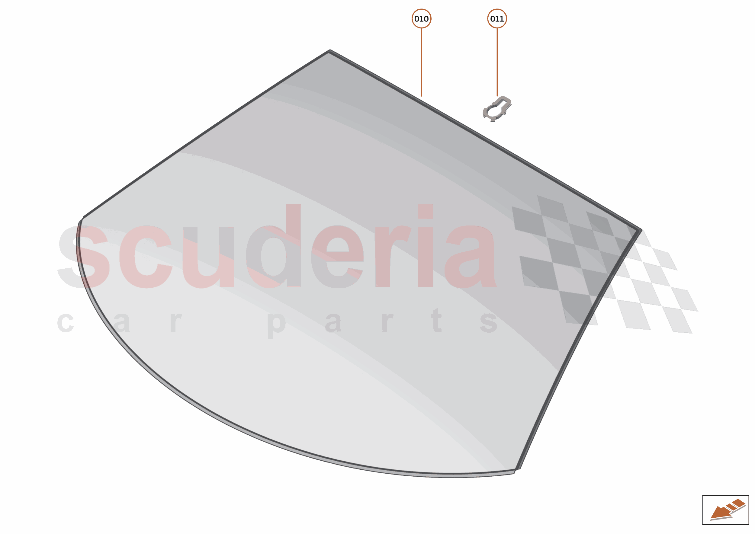 11 - GLAZING - 11.1 - WINDSCREEN of McLaren McLaren McLaren 765LT
