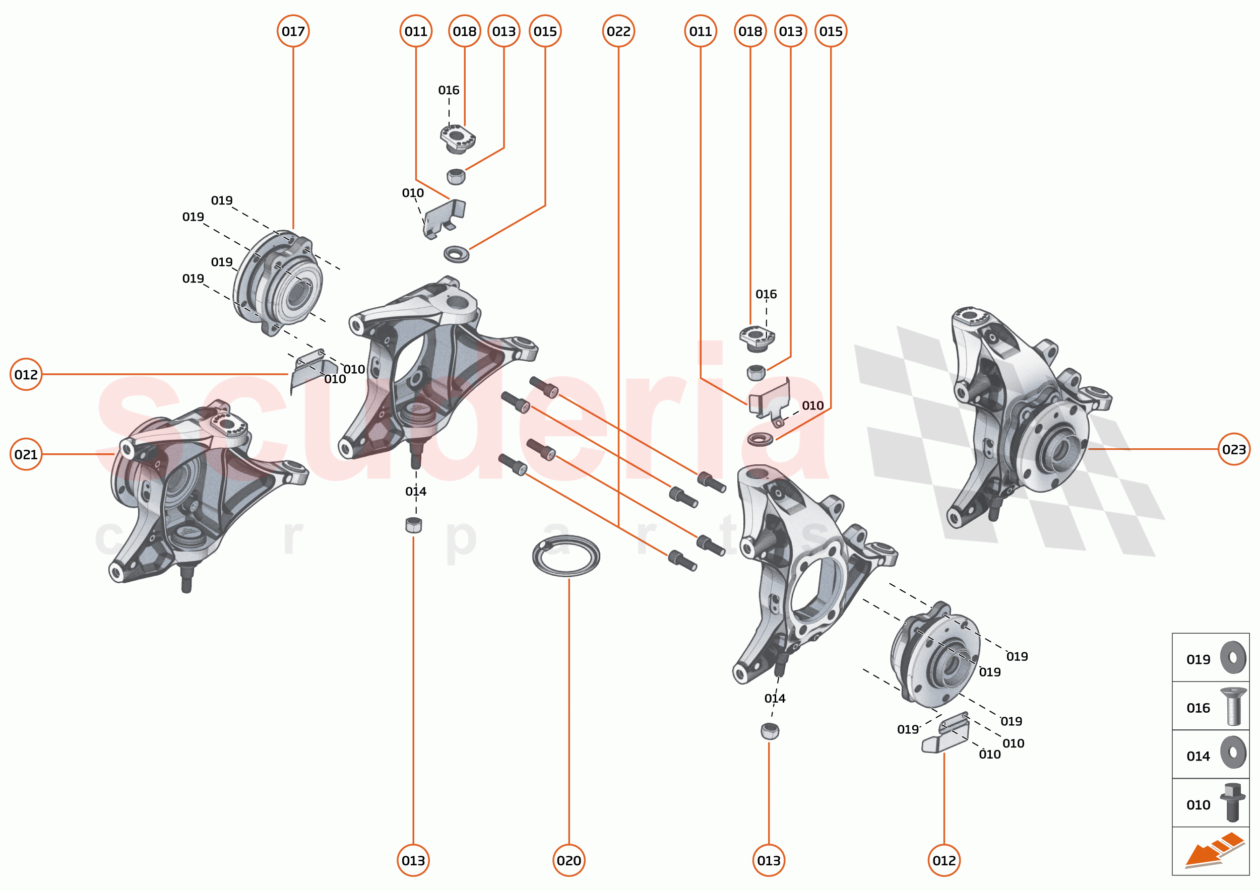 18 - SUSPENSION - 18.6 - UPRIGHTS REAR of McLaren McLaren GT