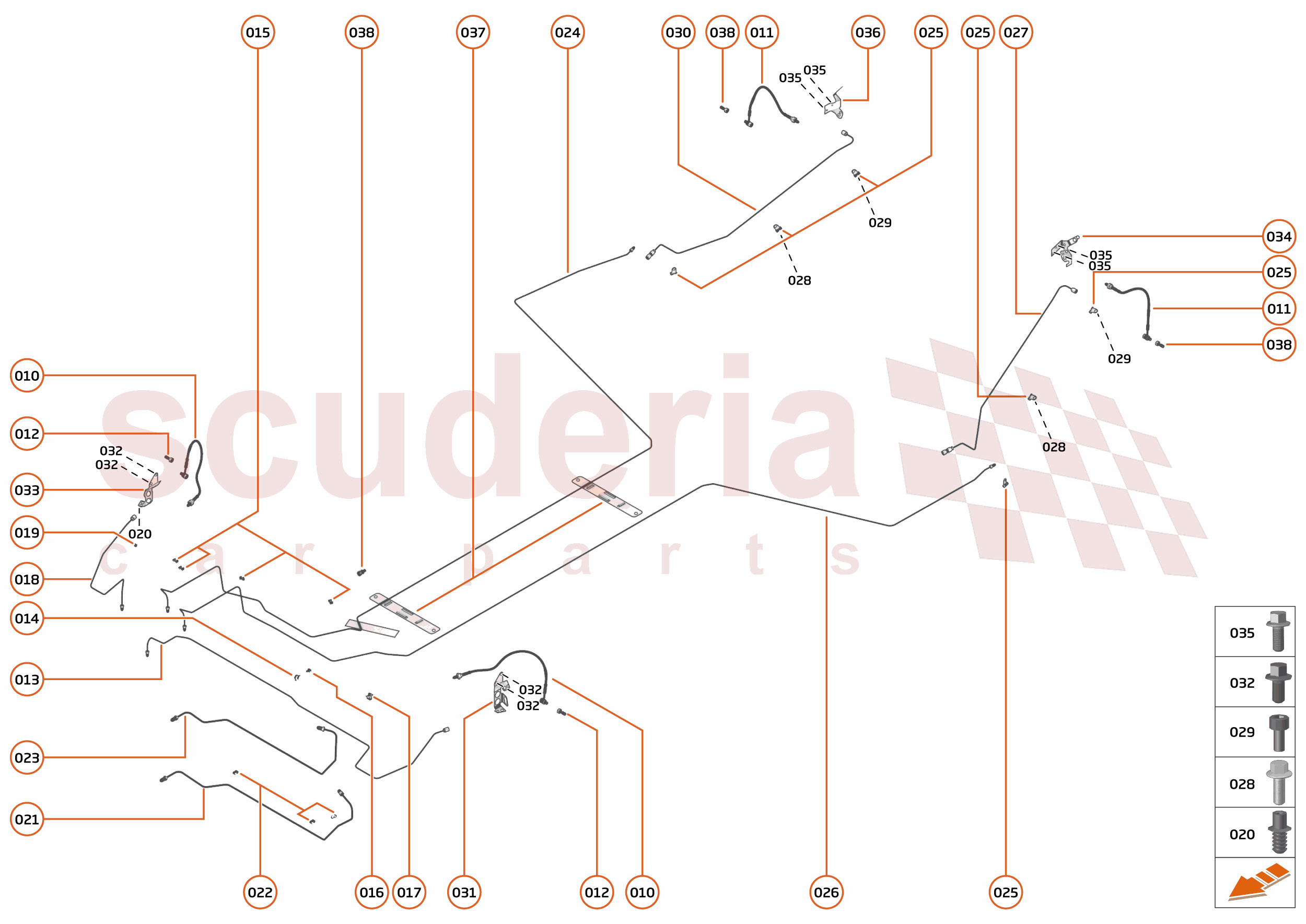 17 - BRAKES - 17.8 - BRAKE PIPES of McLaren McLaren Ultimate Series McLaren Elva