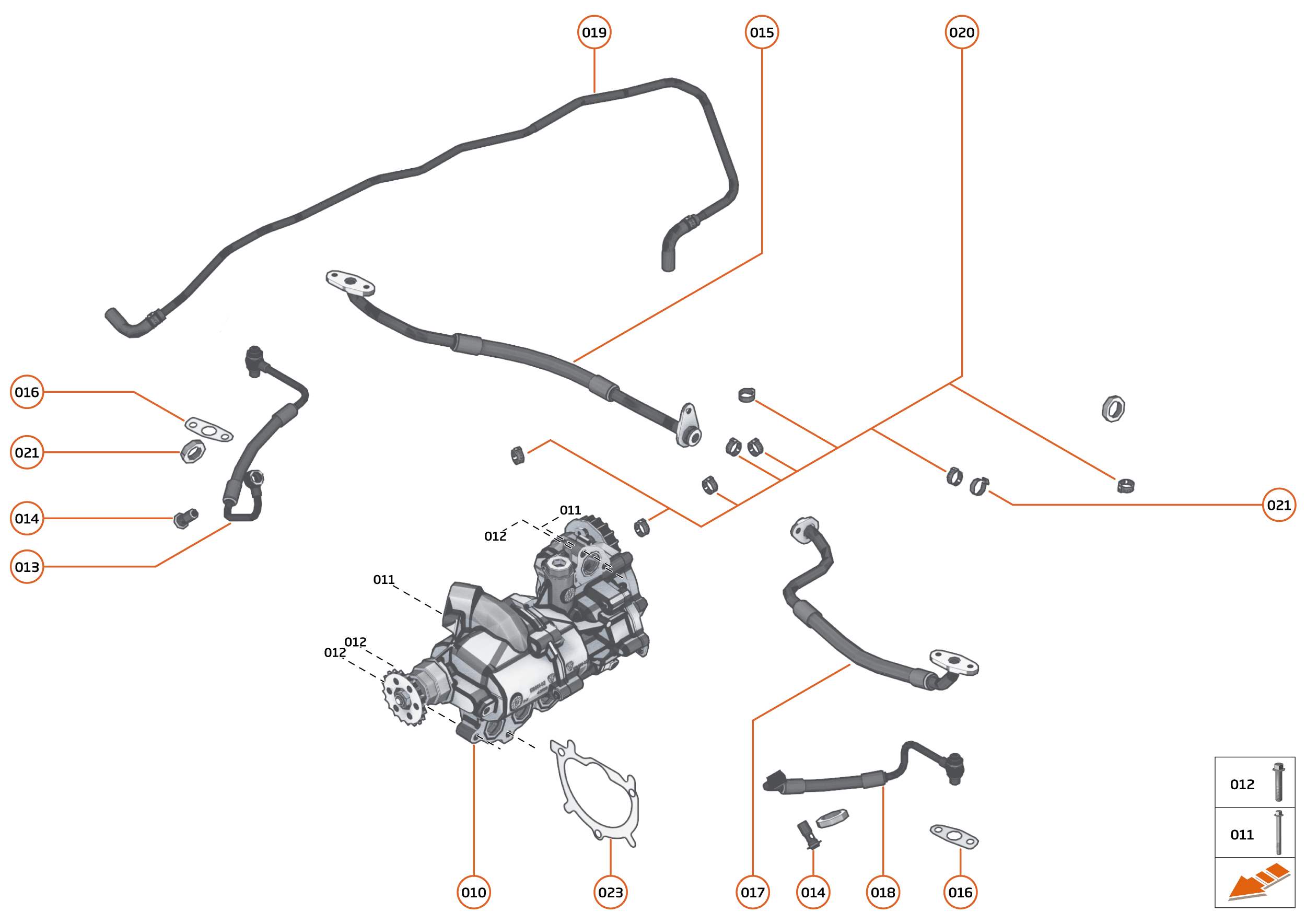 33 - ENGINE - 33.2 - ENGINE OIL PUMP & CIRCUIT of McLaren McLaren Super Series McLaren 720S Spider