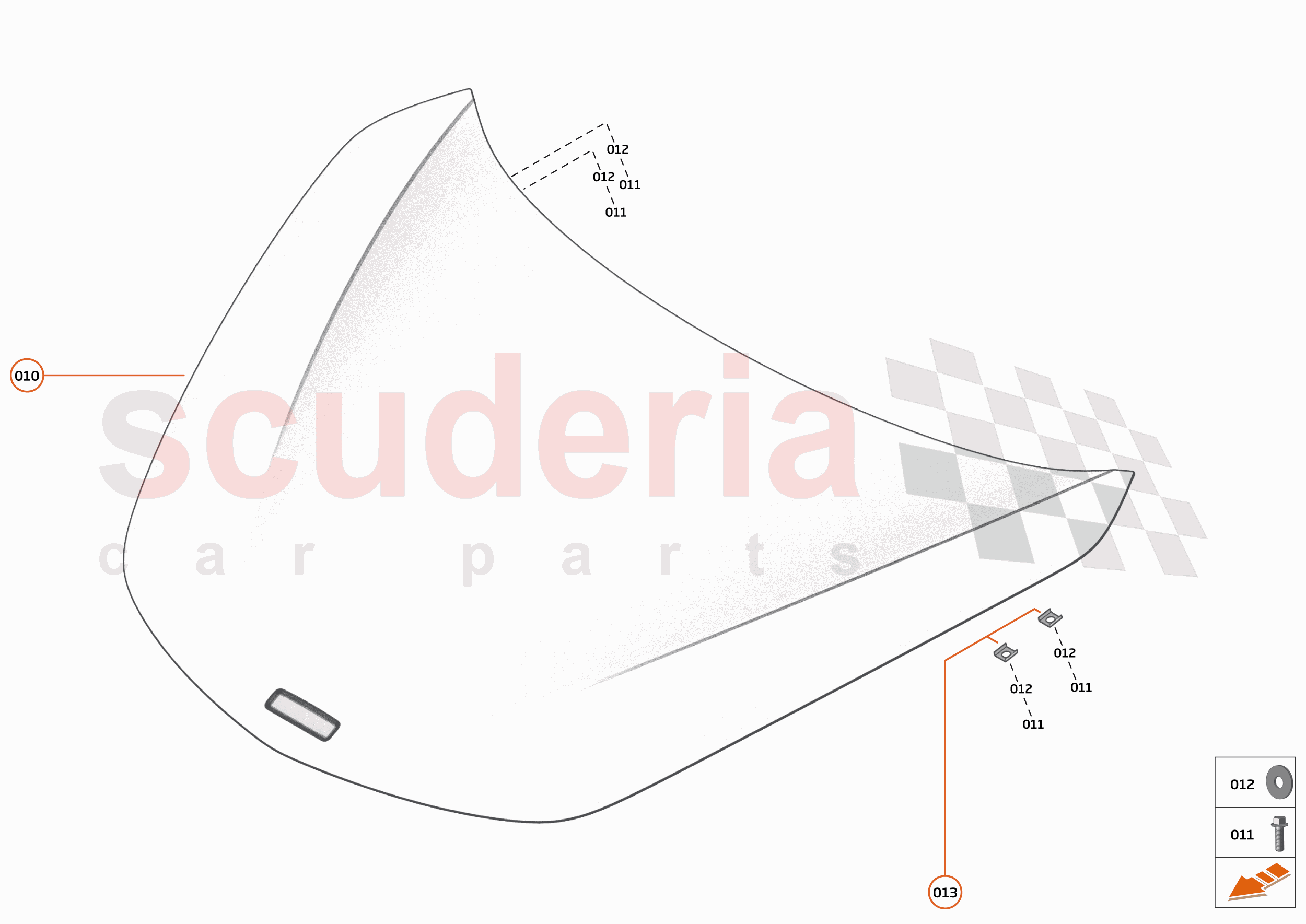 8 - PAINT SEALANTS AND ADHESIVES - 7.3 - DOOR STRUCTURE of McLaren McLaren McLaren Artura