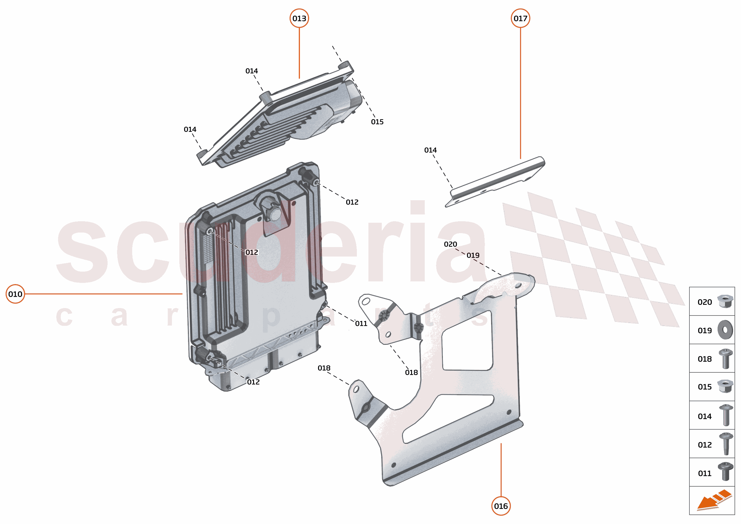 22 - ENGINE ELECTRONICS - 22.1 - ENGINE CONTROL UNIT of McLaren McLaren Ultimate Series McLaren Elva