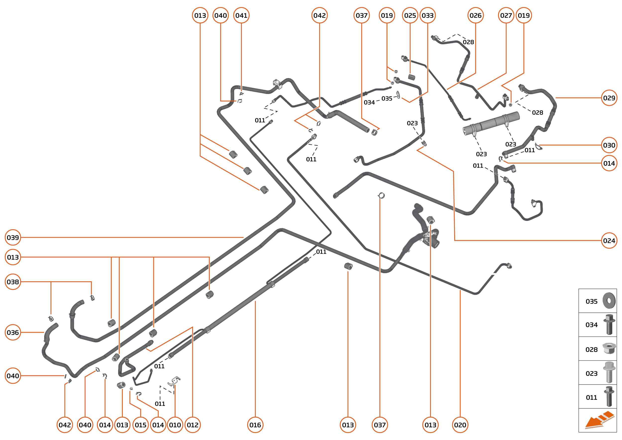31 - FLUIDS - HVAC - 31.1 - HVAC FLUIDS CIRCUIT of McLaren McLaren Super Series McLaren 720S Spider
